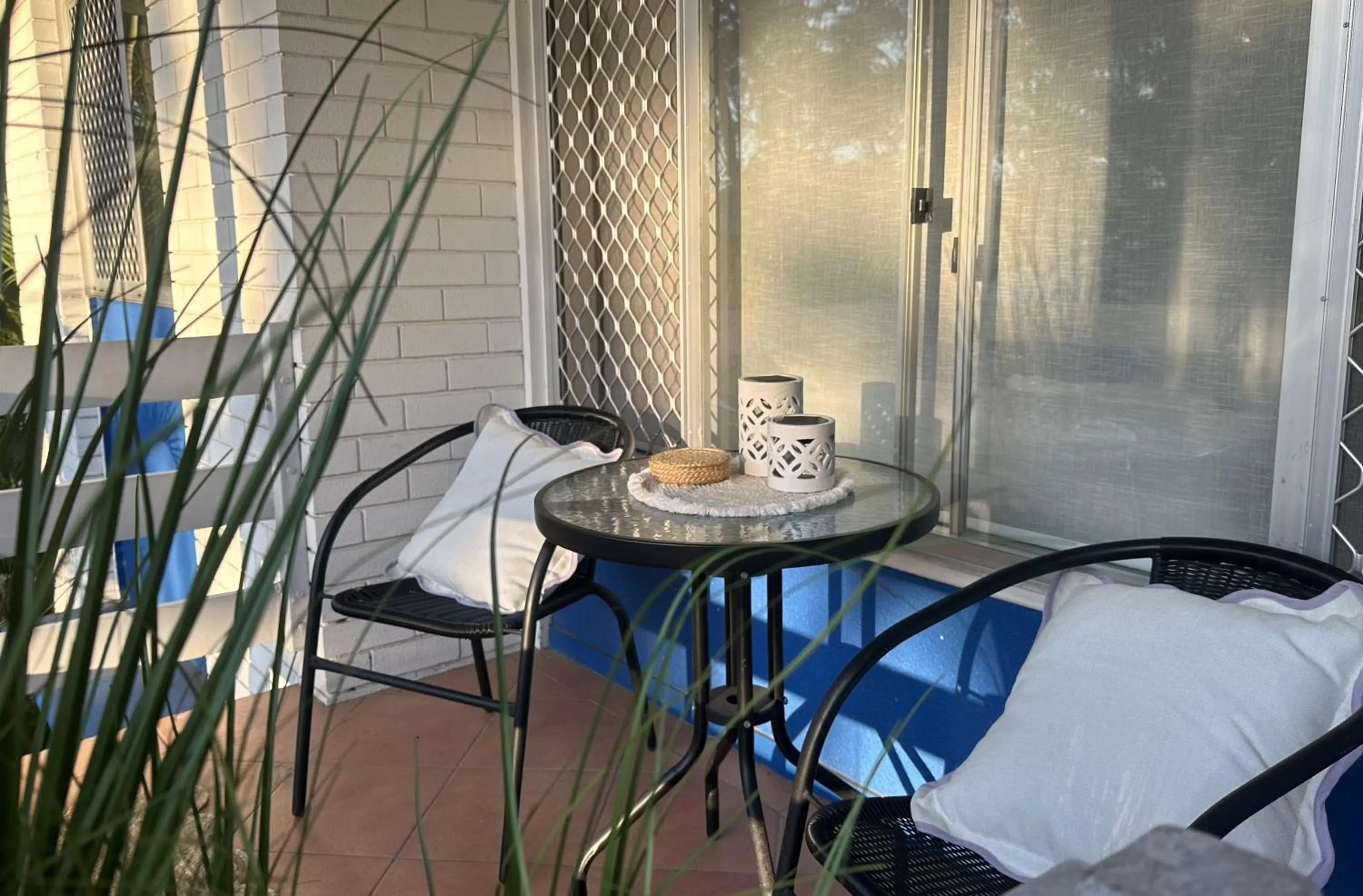Patio in The Bay Beach Shack, Hervey Bay