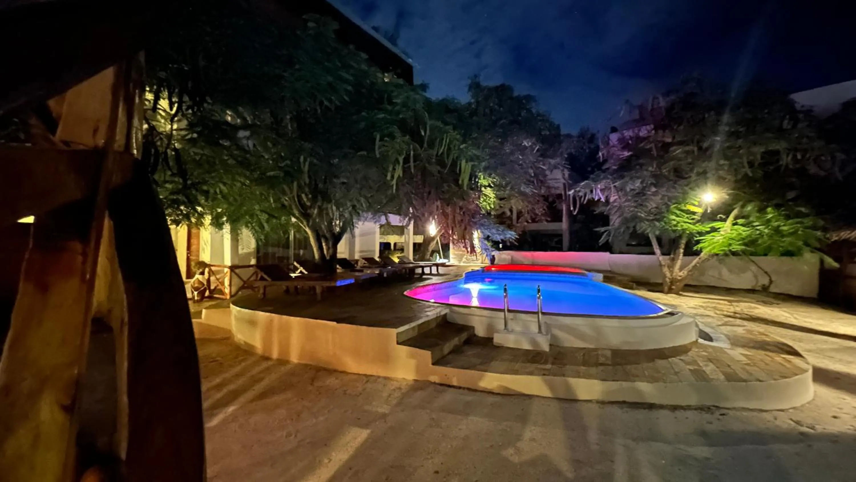 Swimming pool in Double A Nungwi Beach Hotel