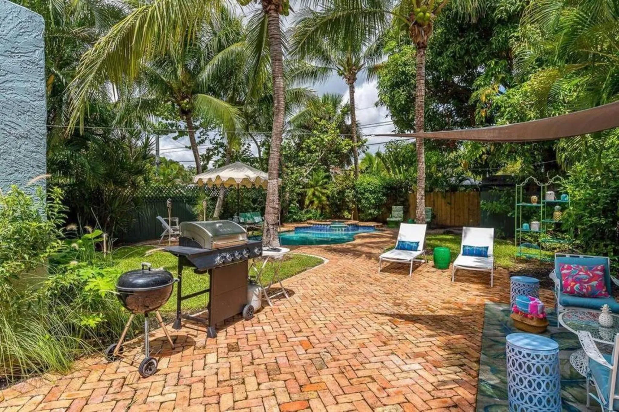 Garden view in Welcome to Casa Kanuga, The Secret Gem of WPB!
