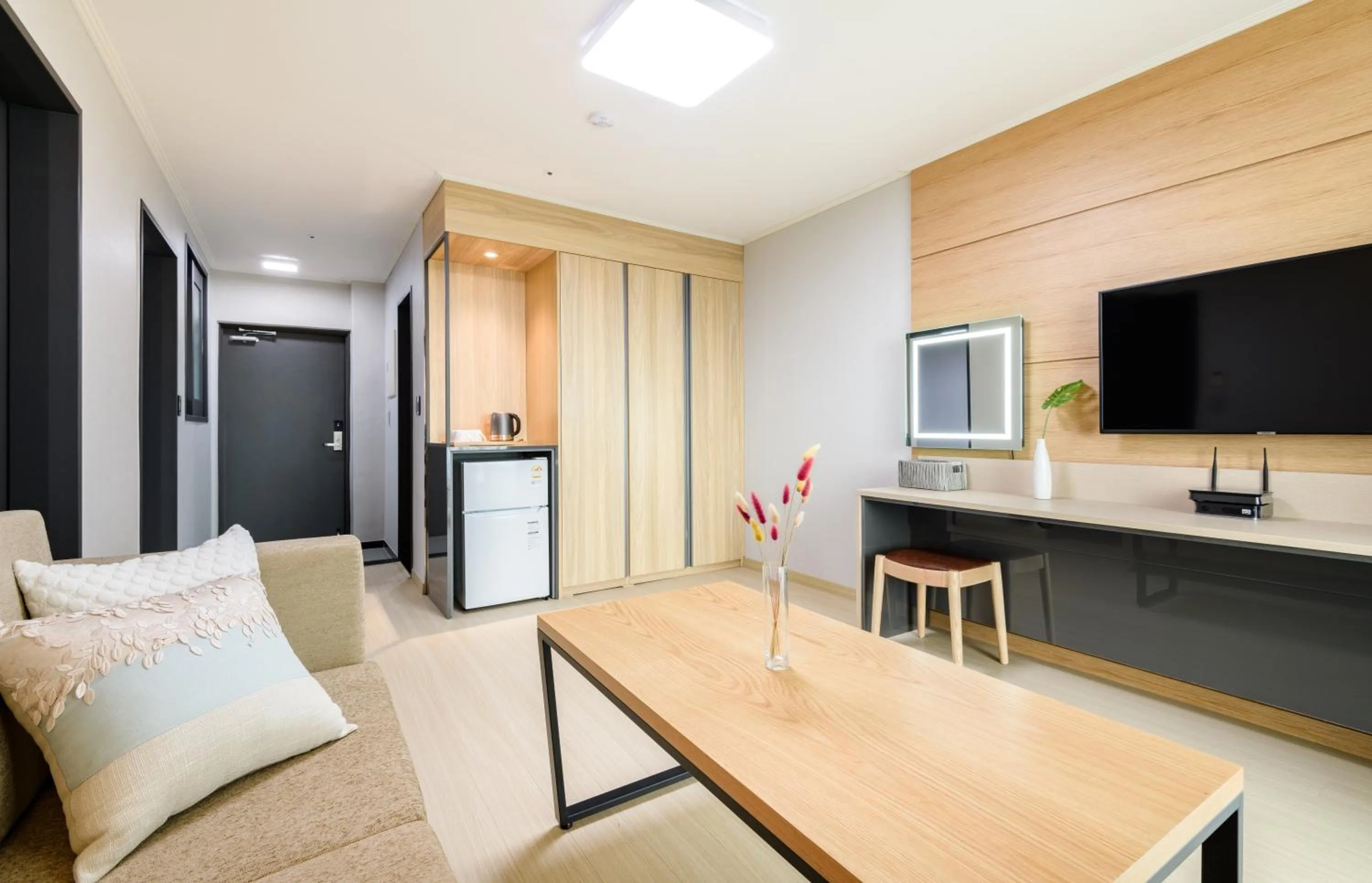 Seating area in Seogwipo Worldcup Resort