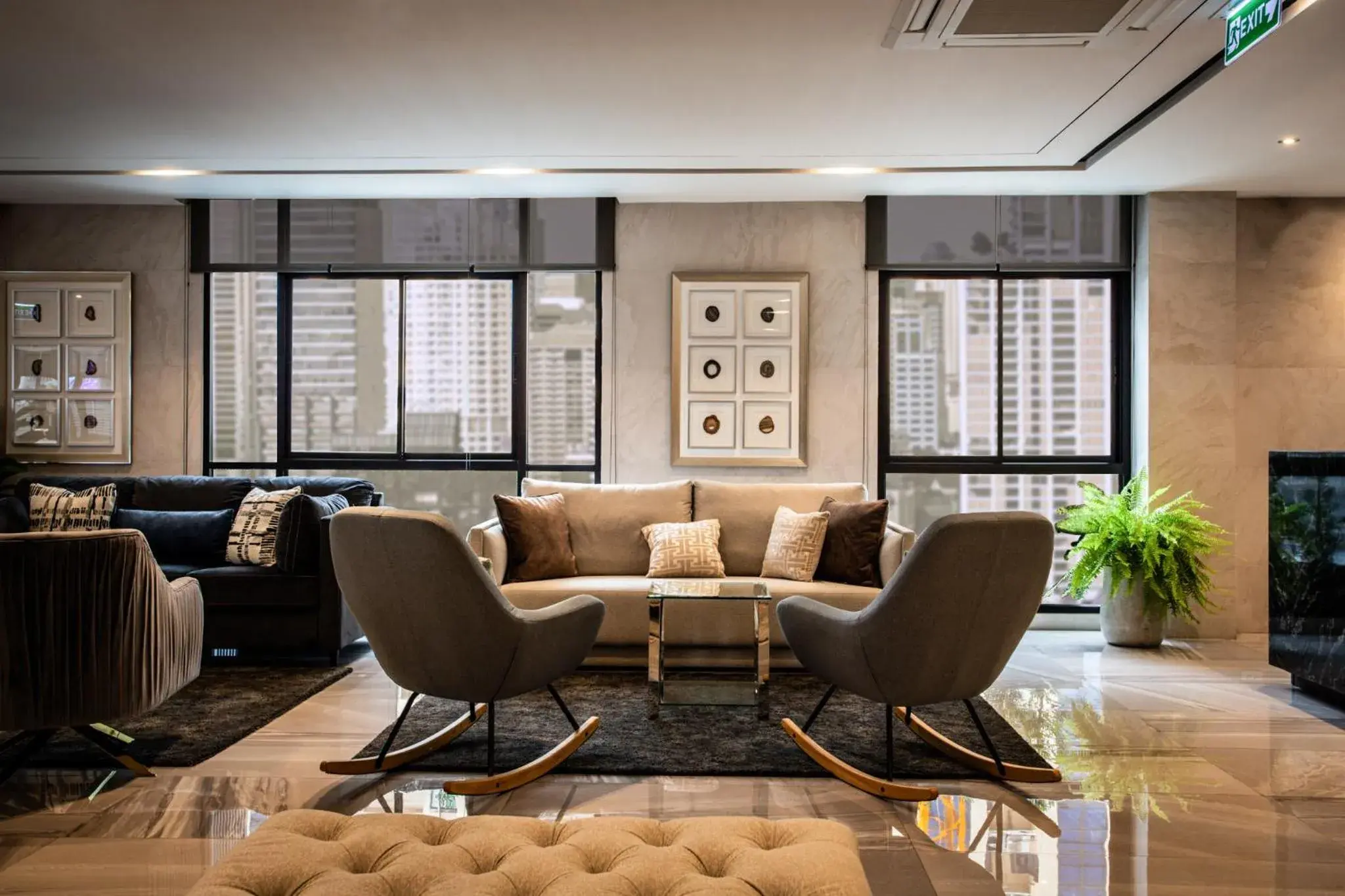 Lobby or reception in SAM E Hotel Bangkok Sathorn Lobby or reception in SAM E Hotel Bangkok Sathorn