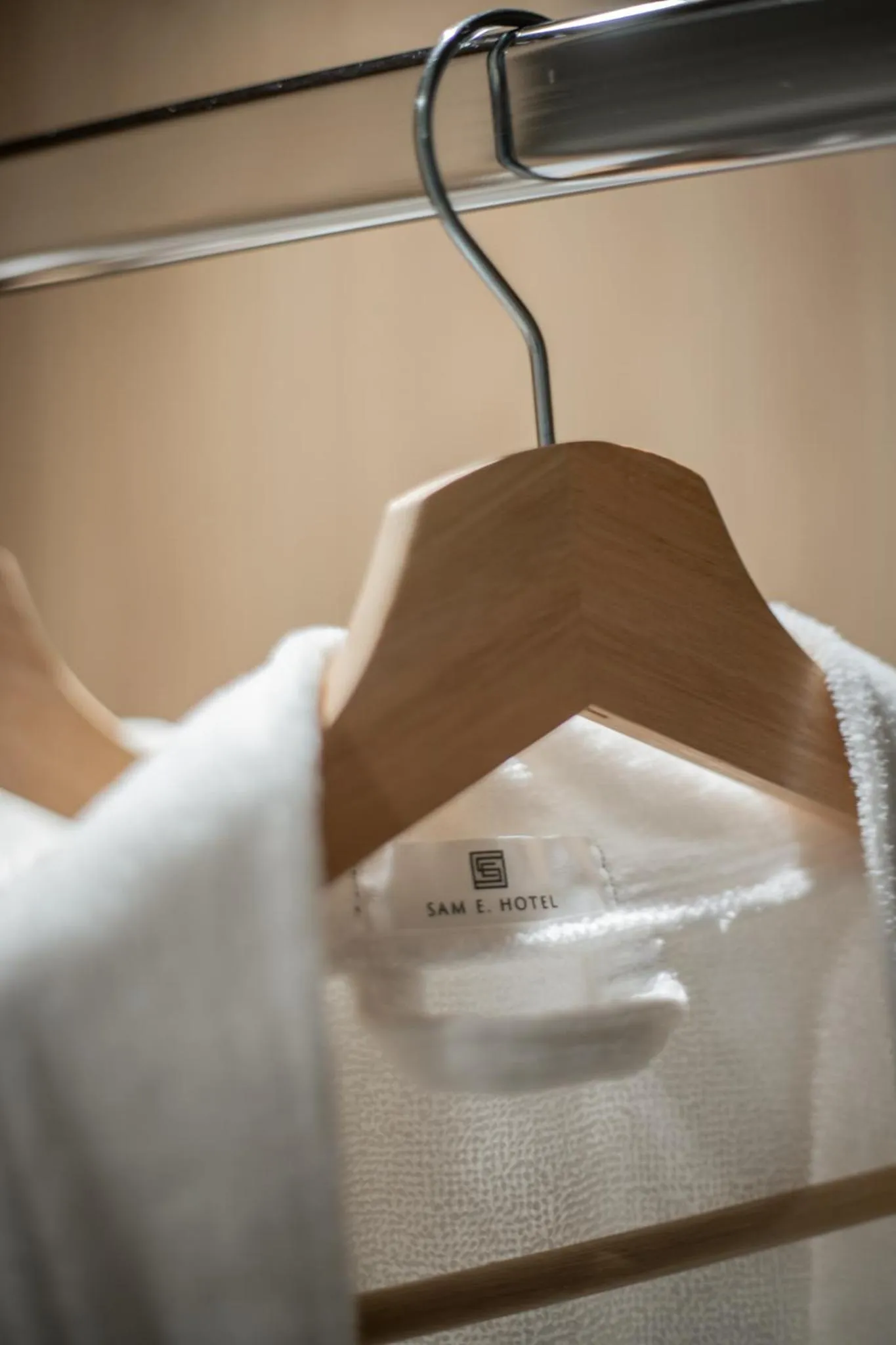 wardrobe in SAM E Hotel Bangkok Sathorn