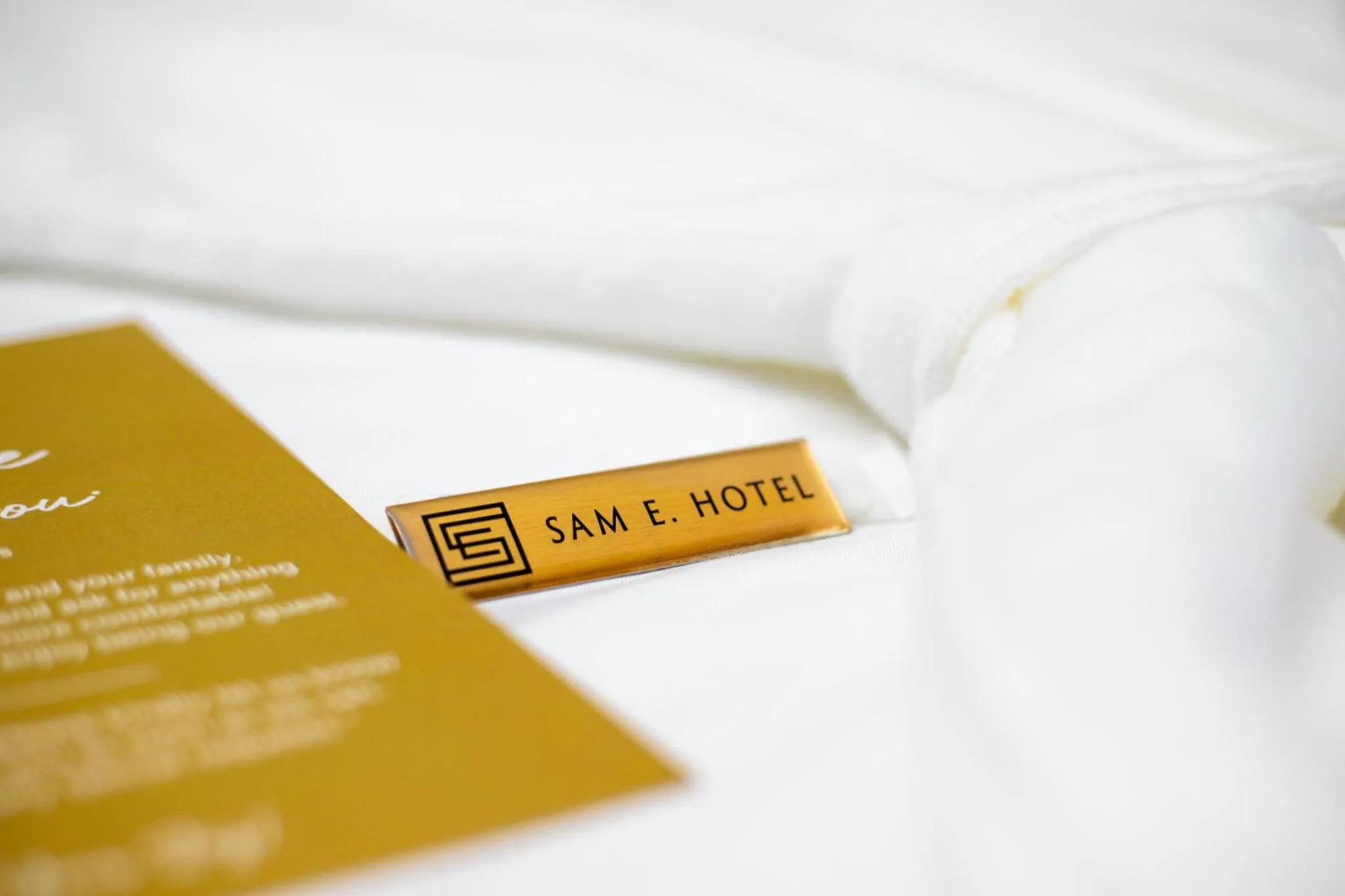 Bed in SAM E Hotel Bangkok Sathorn