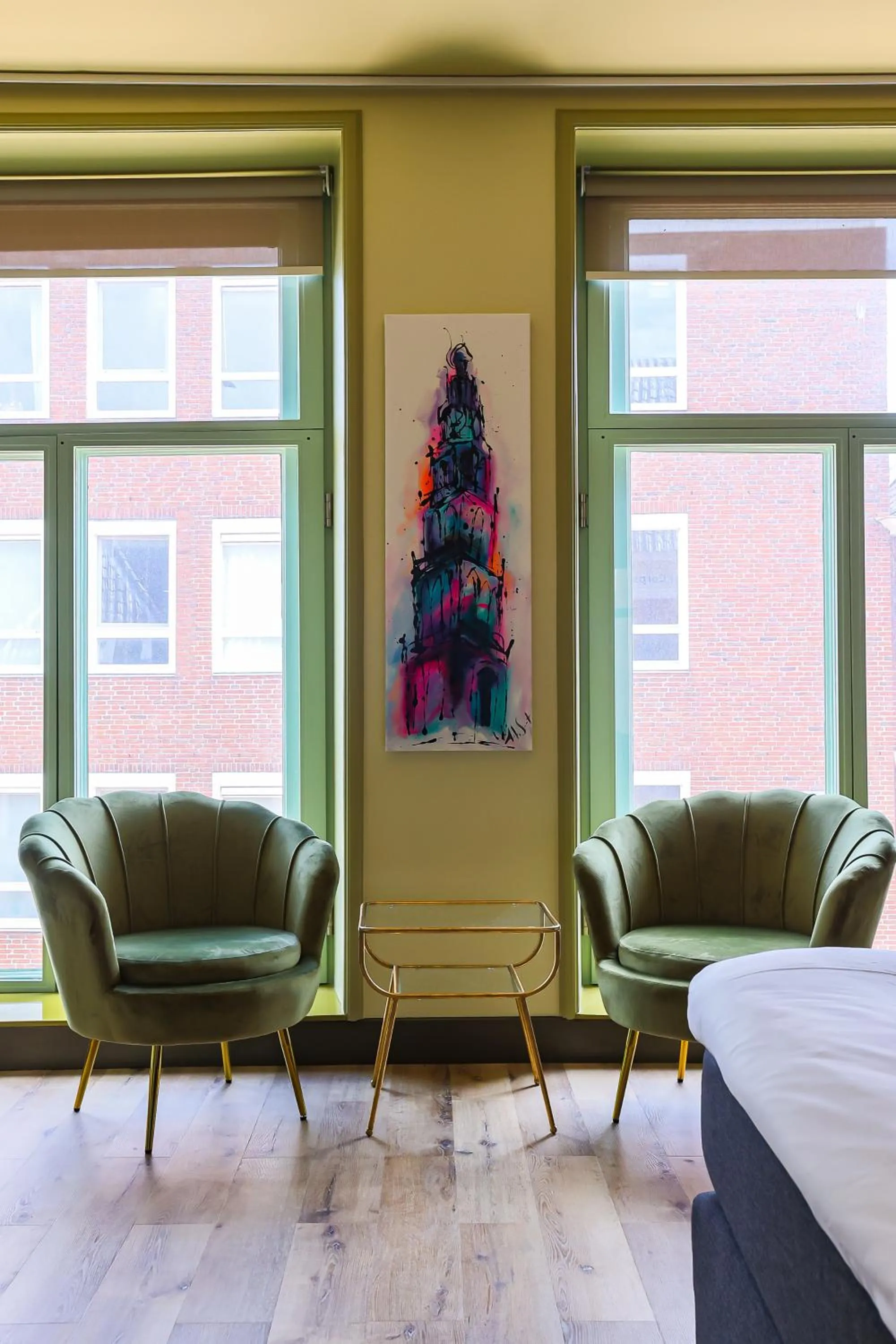 Living room in Hotel Corps de Garde