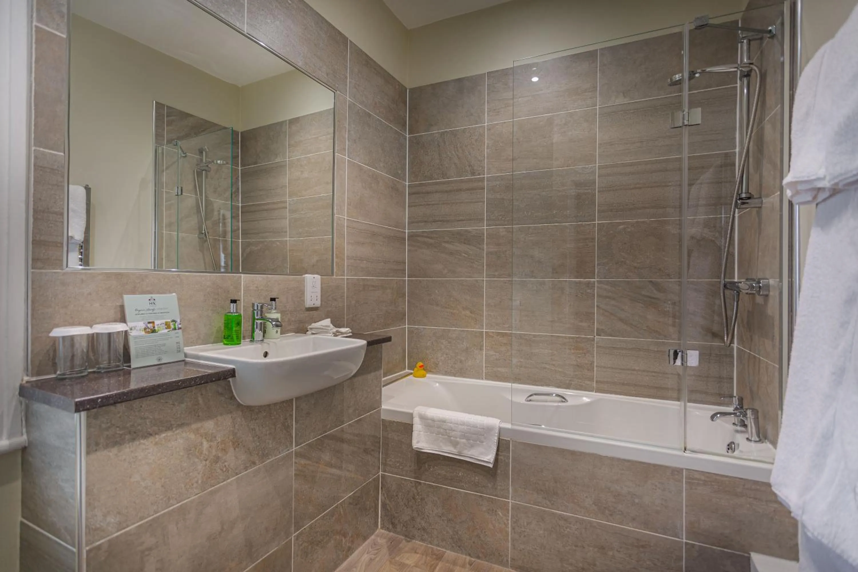 Bathroom in The Wynnstay Hotel, Oswestry, Shropshire - The Coaching Inn Group