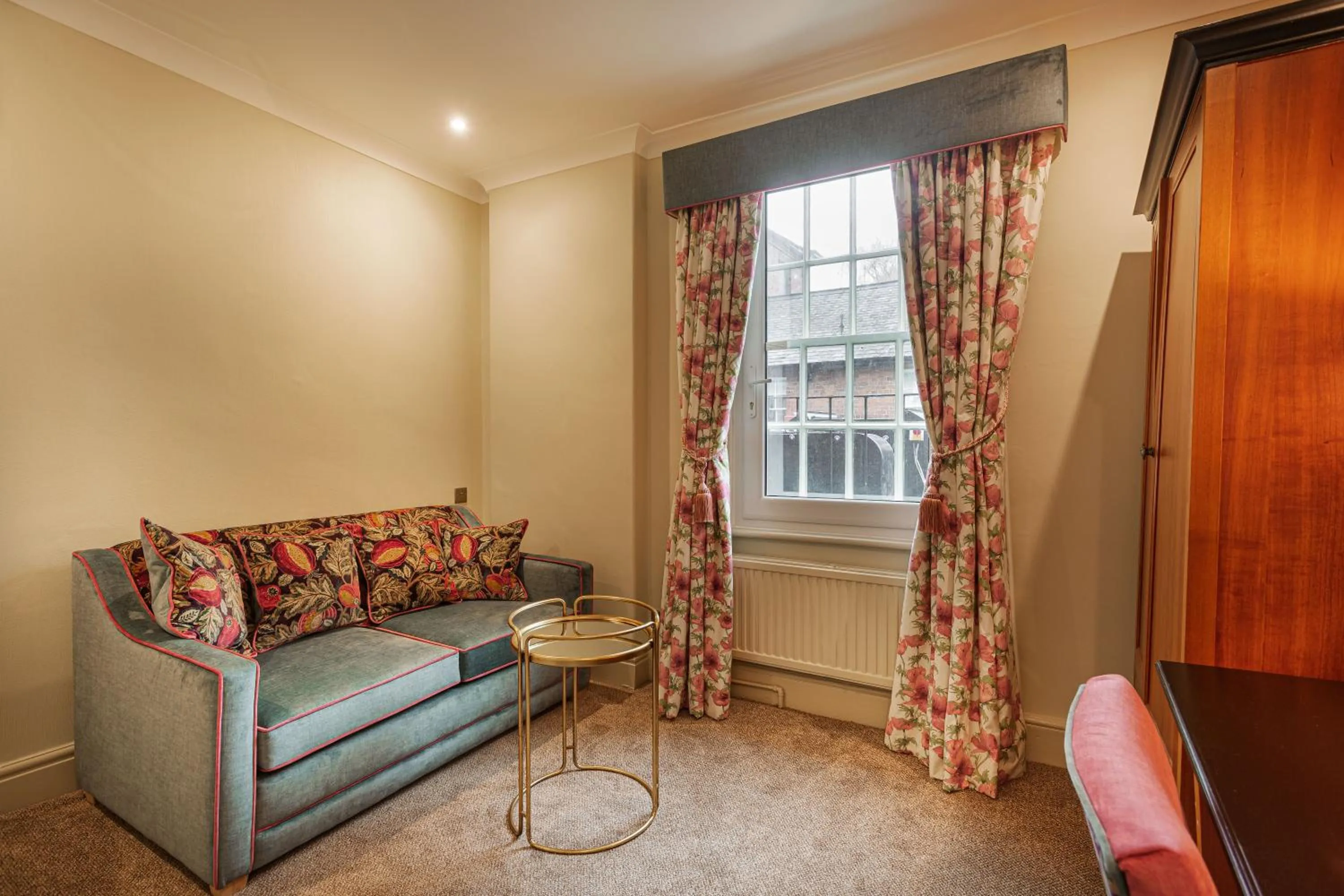 Seating area in The Wynnstay Hotel, Oswestry, Shropshire - The Coaching Inn Group