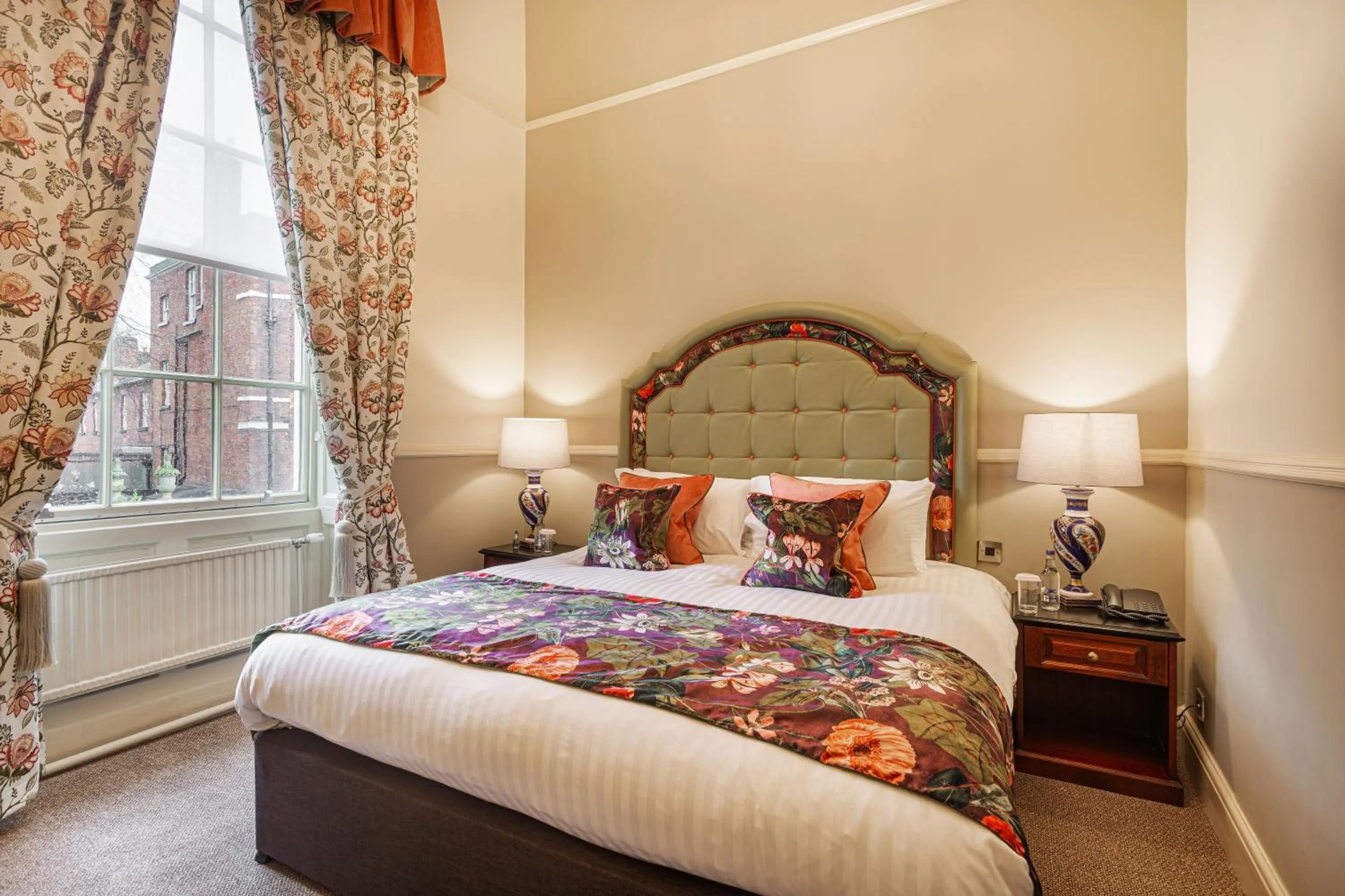 Bedroom, Bed in The Wynnstay Hotel, Oswestry, Shropshire - The Coaching Inn Group