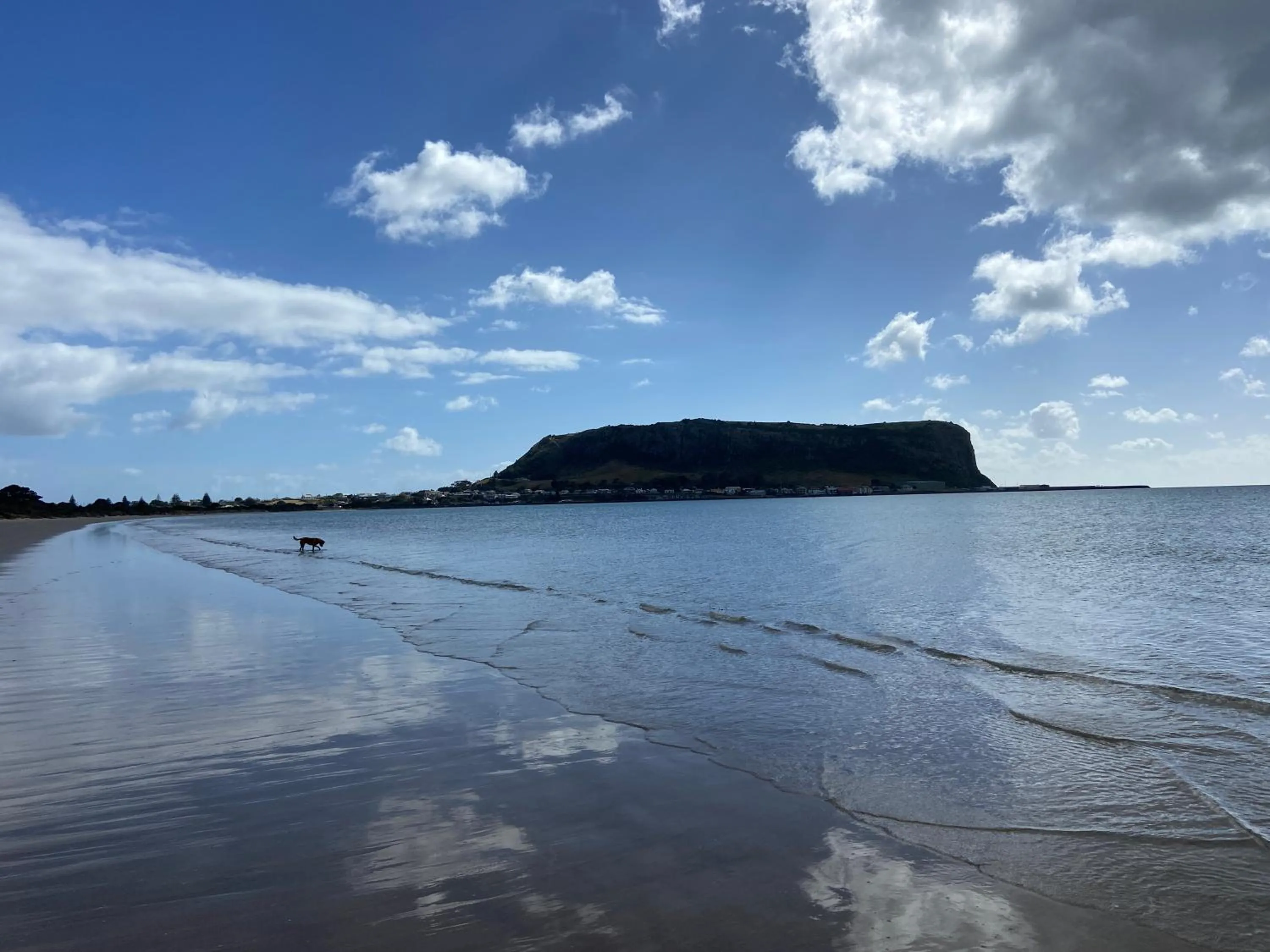 Beach in Poet's Cottage Stanley