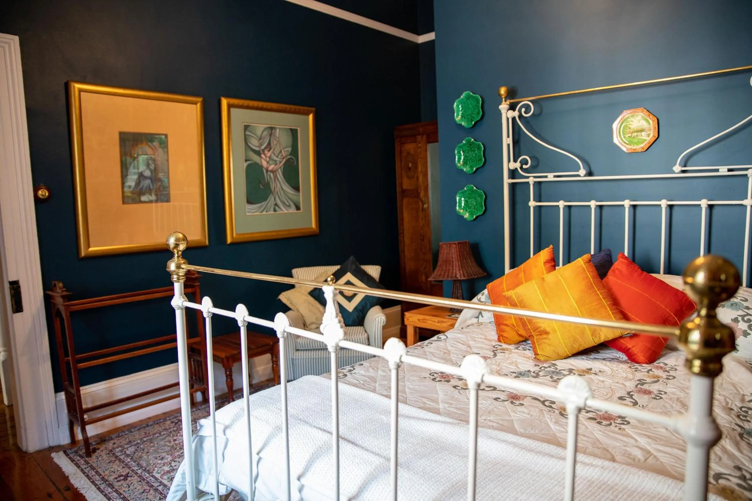 Bedroom, Bed in Poet's Cottage Stanley