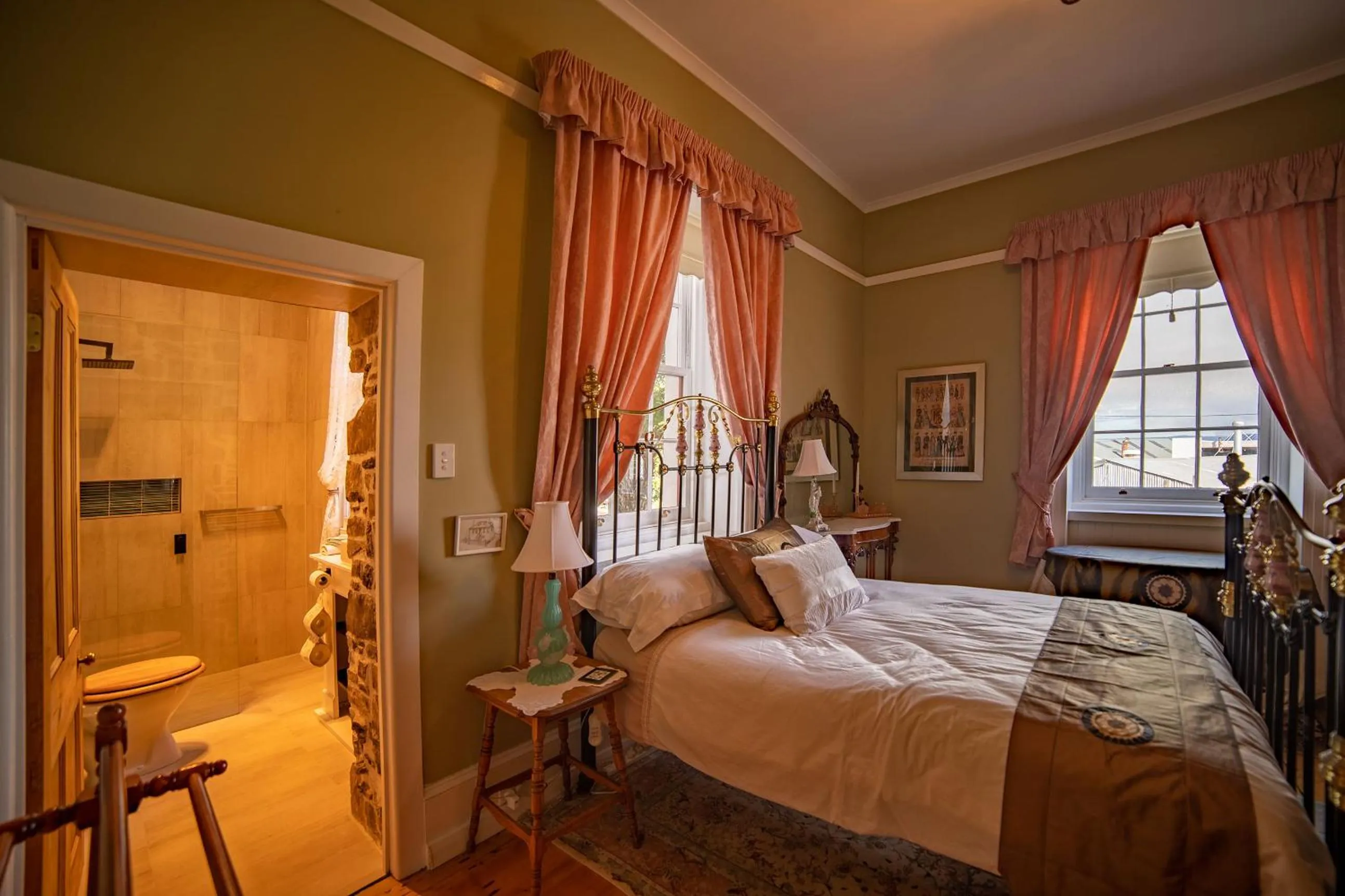 Bed in Poet's Cottage Stanley
