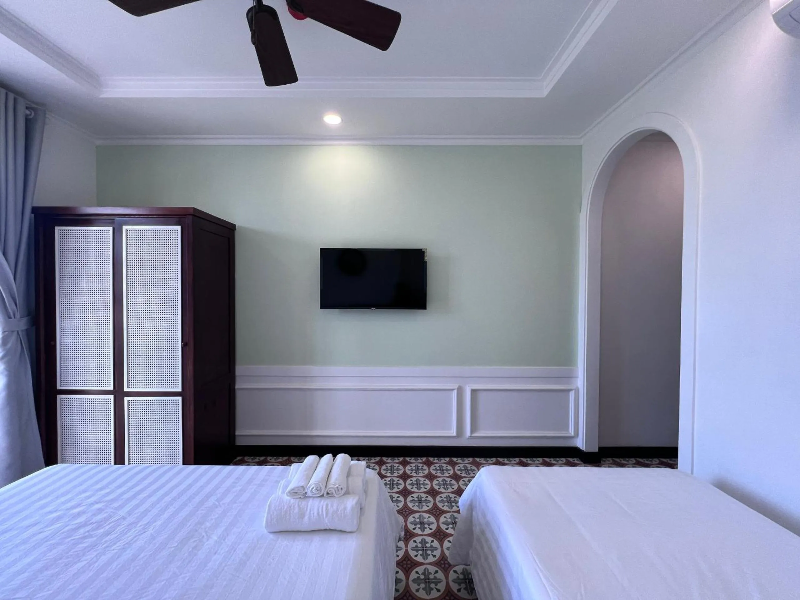 Bed in Wanderlust Hotel