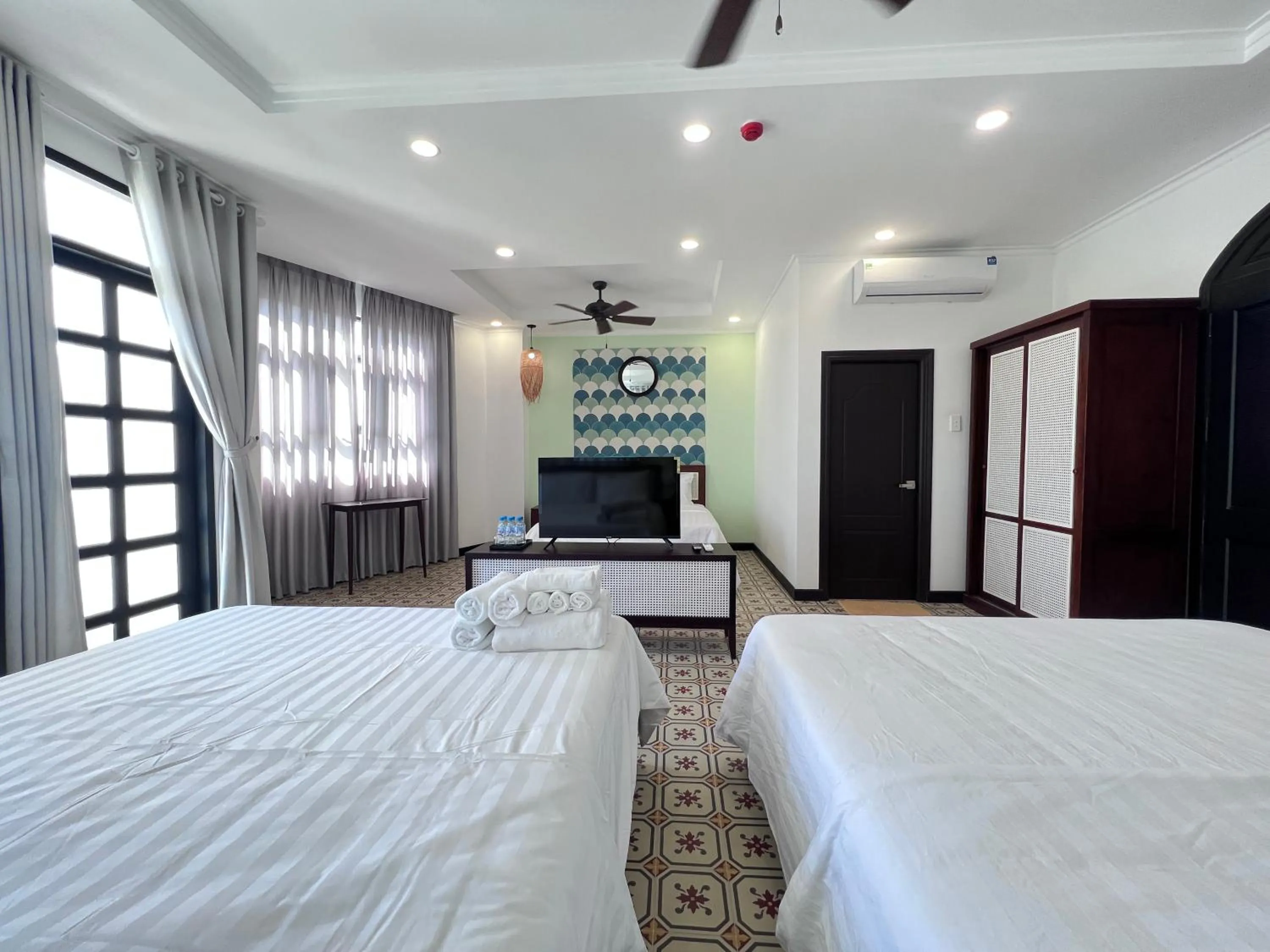 Bed in Wanderlust Hotel