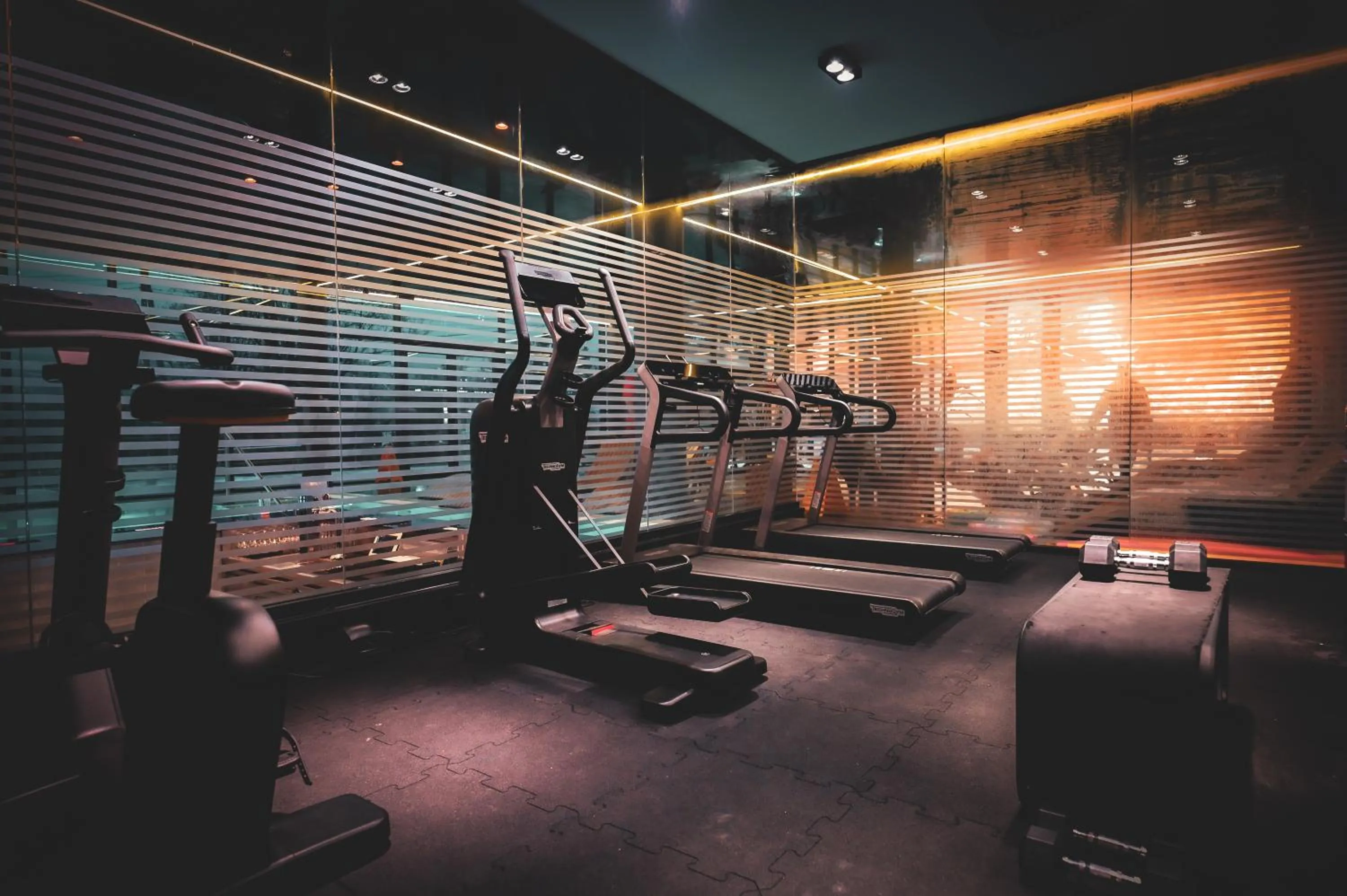 Fitness centre/facilities in Złoty Horyzont Resort Szklarska Poręba