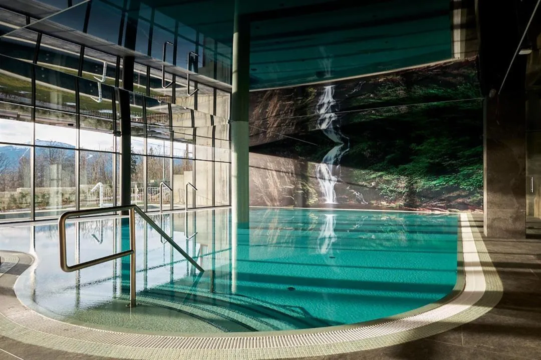 Pool view in Złoty Horyzont Resort Szklarska Poręba