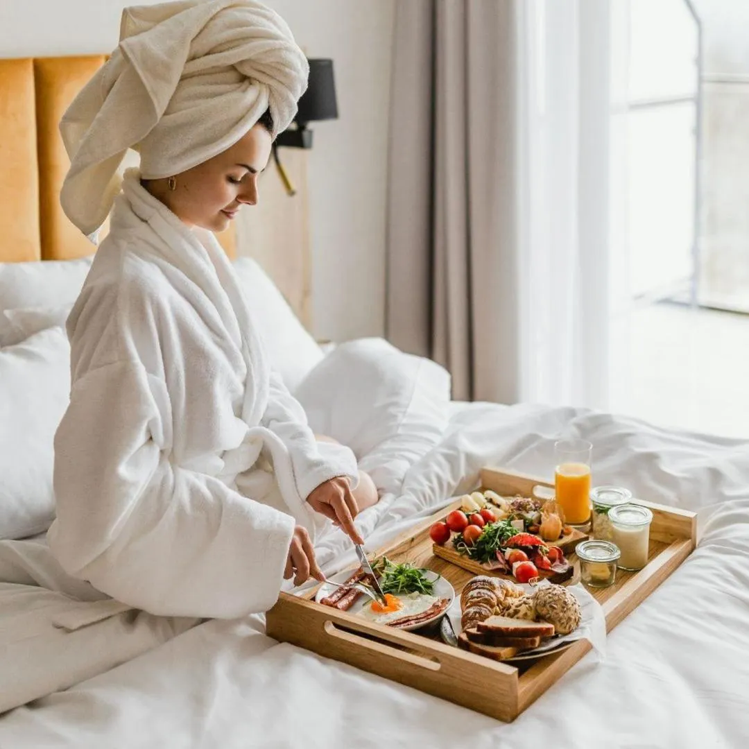 Bed in Złoty Horyzont Resort Szklarska Poręba