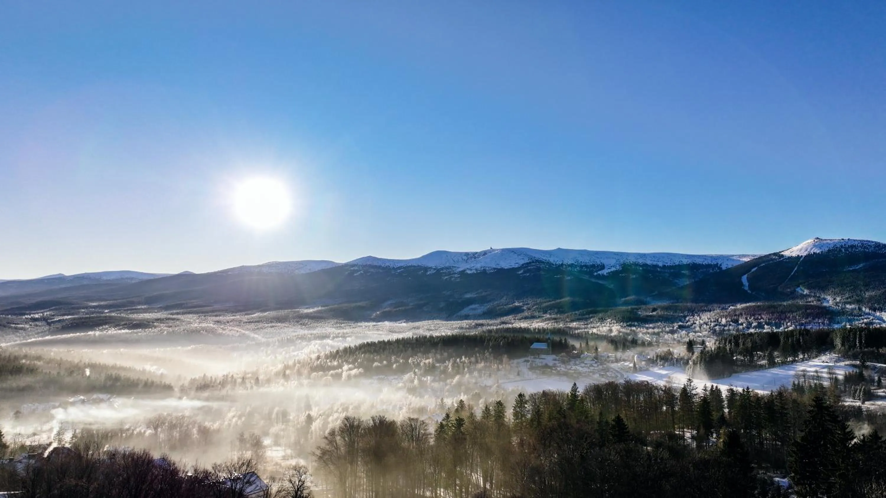 Bird's eye view in Złoty Horyzont Resort Szklarska Poręba