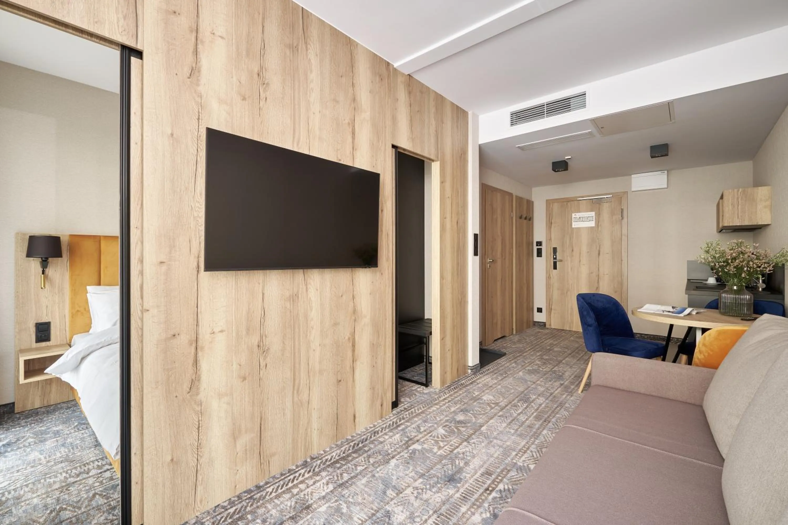 Seating area in Złoty Horyzont Resort Szklarska Poręba