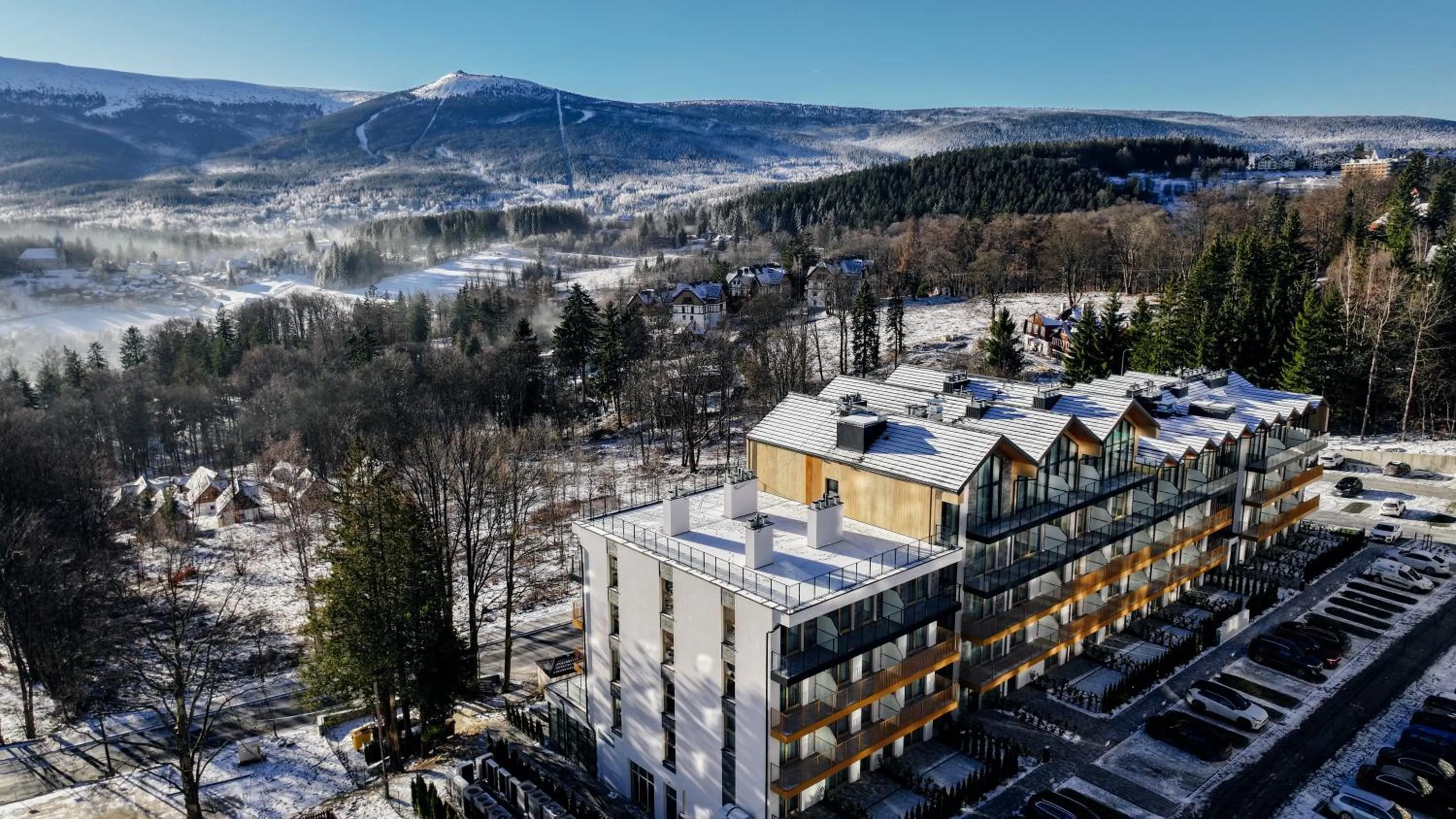 Bird's eye view in Złoty Horyzont Resort Szklarska Poręba
