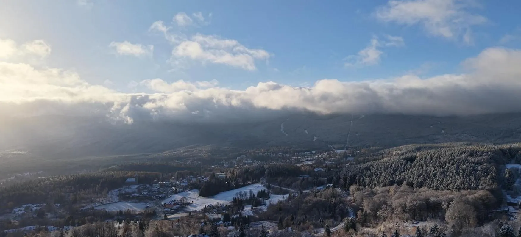 Bird's eye view in Złoty Horyzont Resort Szklarska Poręba