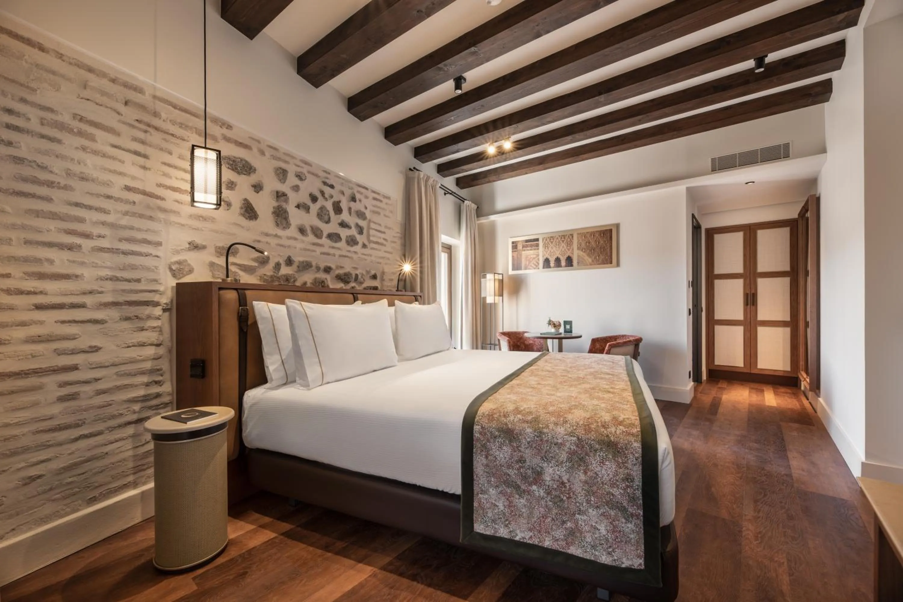 Bedroom, Bed in Áurea Toledo by Eurostars Hotel company