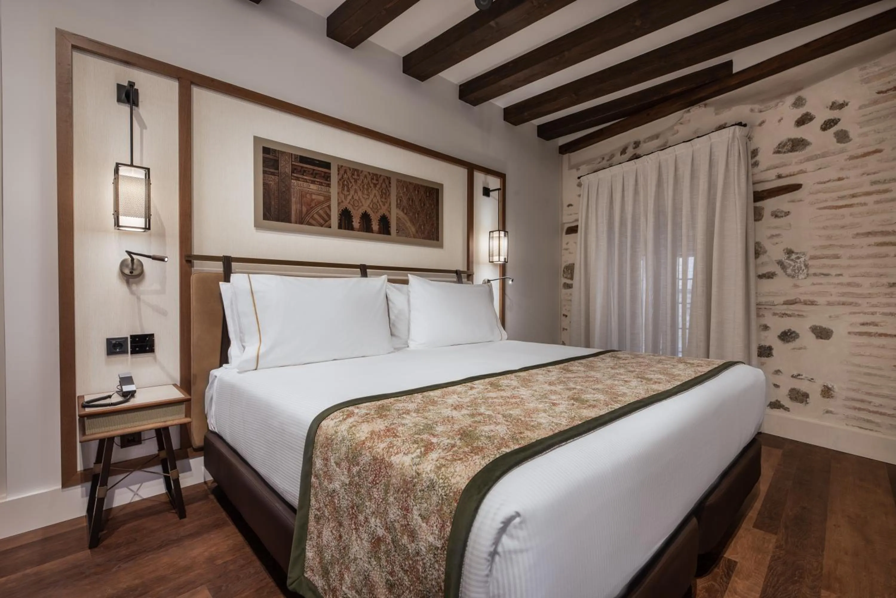 Bedroom, Bed in Áurea Toledo by Eurostars Hotel company