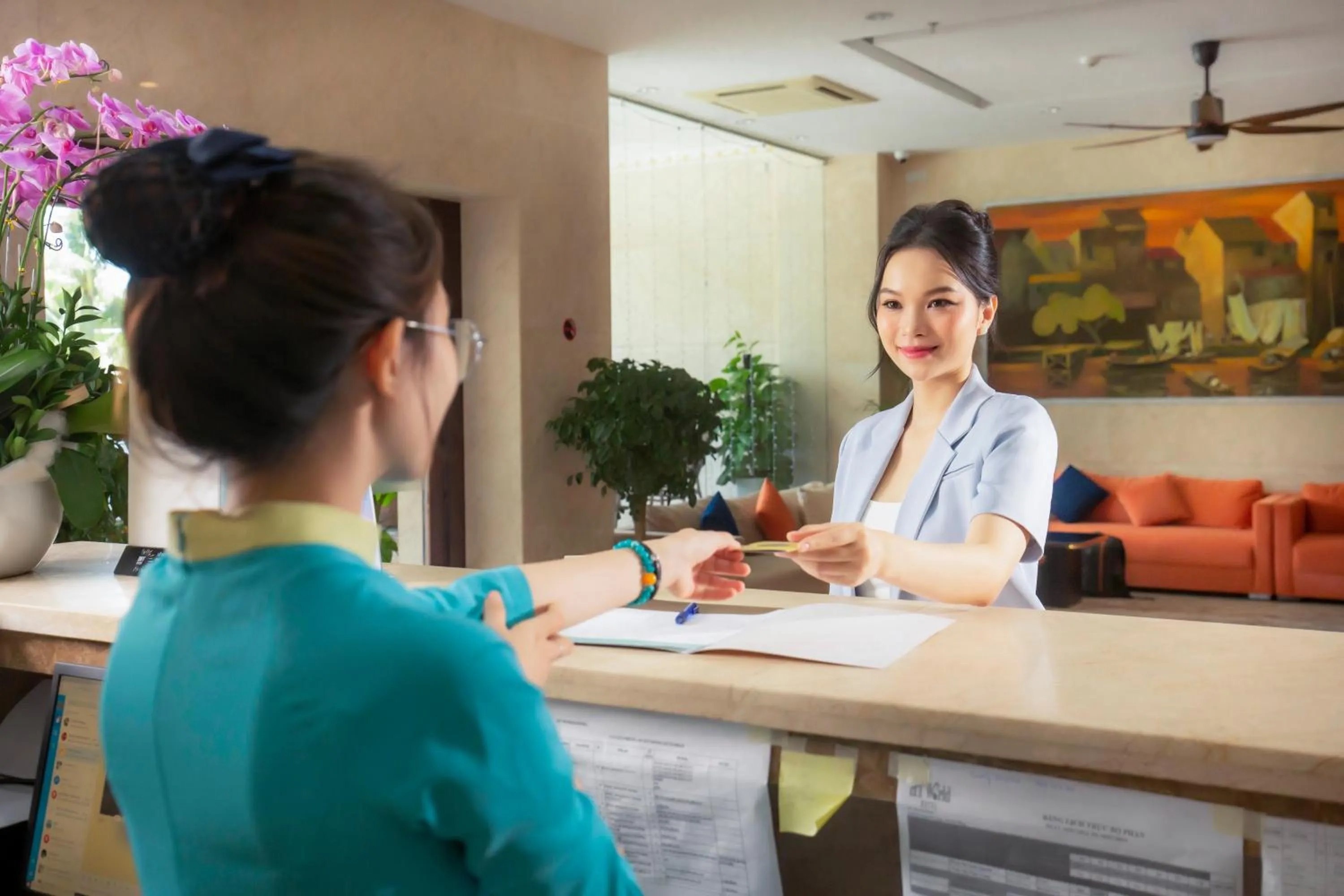 Staff in SeaFront Hotel DaNang