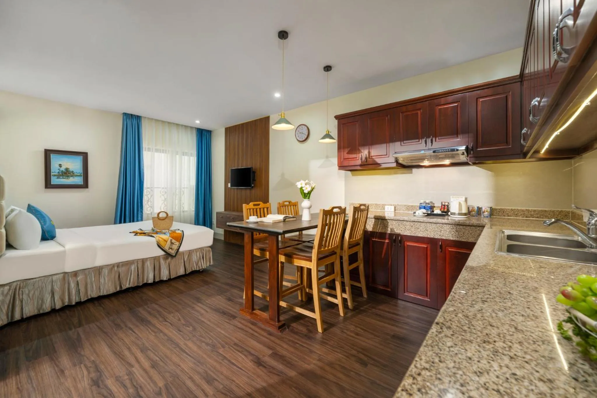 Bed in SeaFront Hotel DaNang