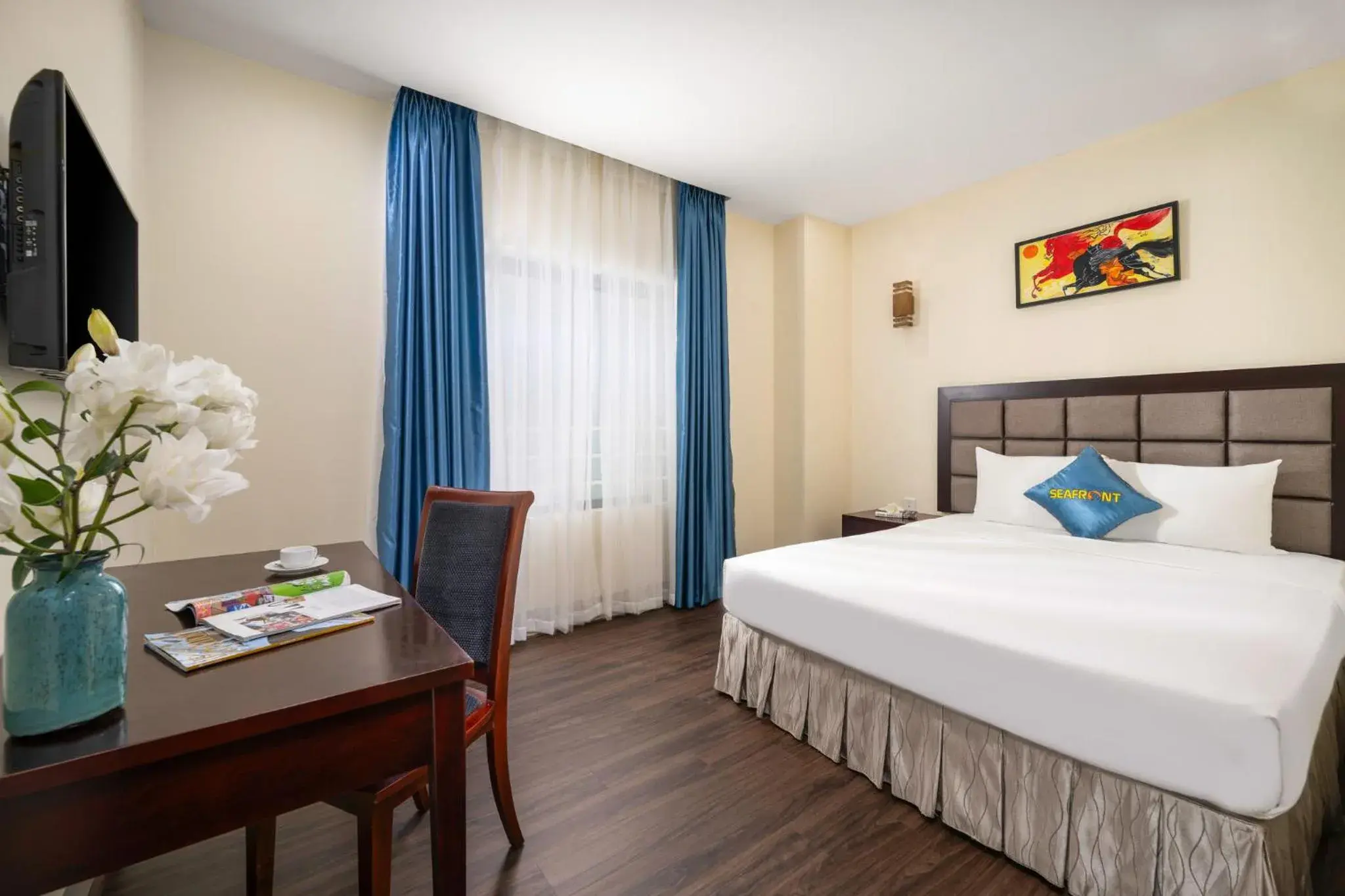 Bed in SeaFront Hotel DaNang Bed in SeaFront Hotel DaNang