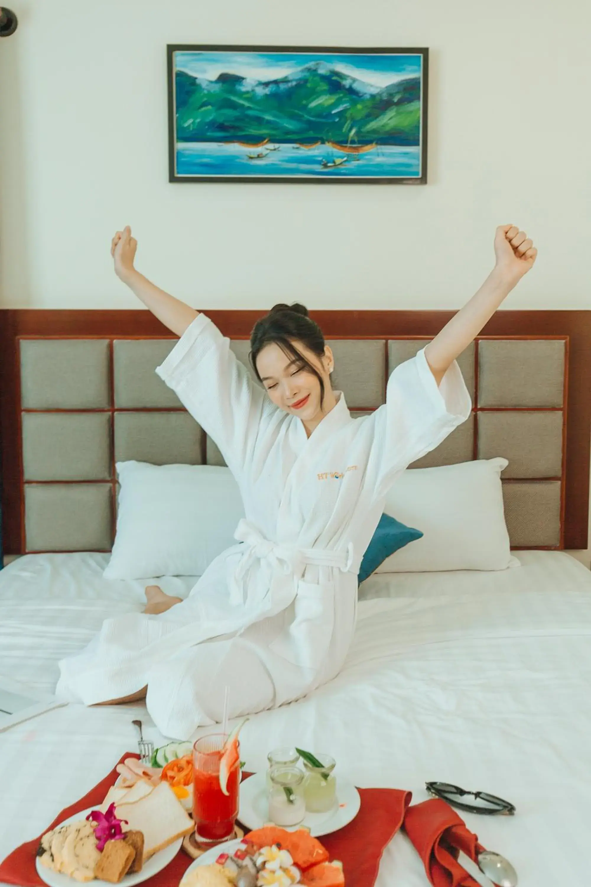 Bed in SeaFront Hotel DaNang Bed in SeaFront Hotel DaNang