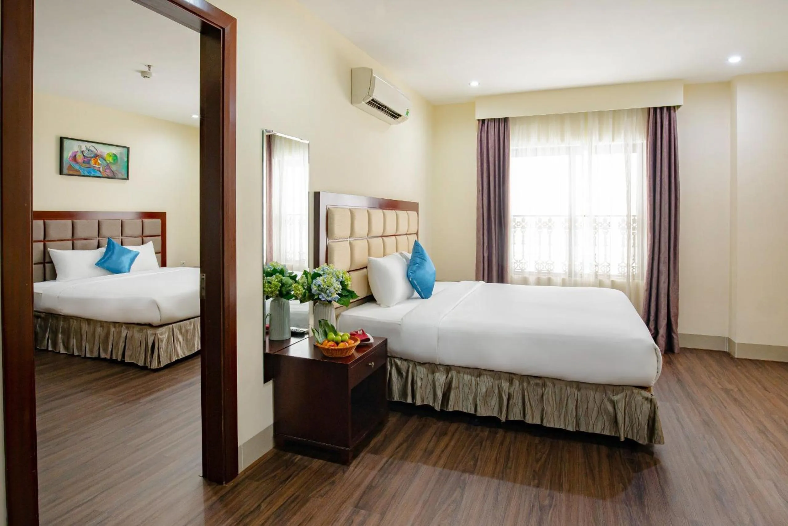 Bed in SeaFront Hotel DaNang