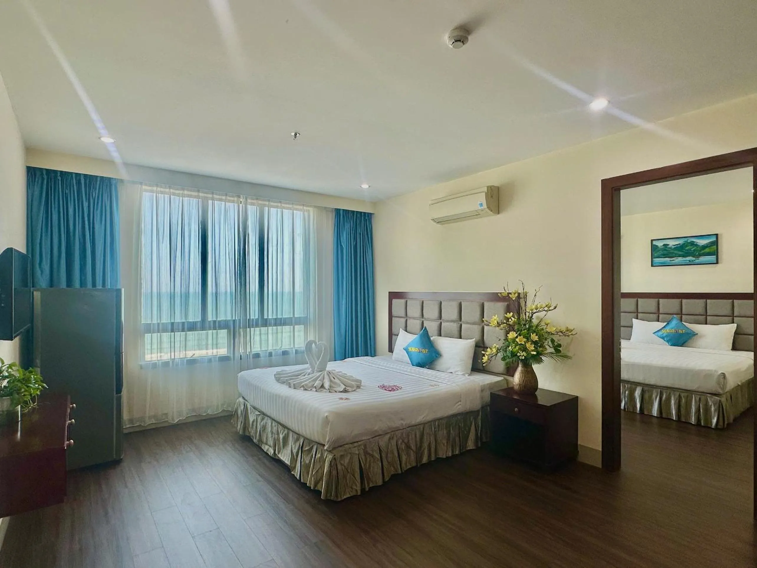Bed in SeaFront Hotel DaNang