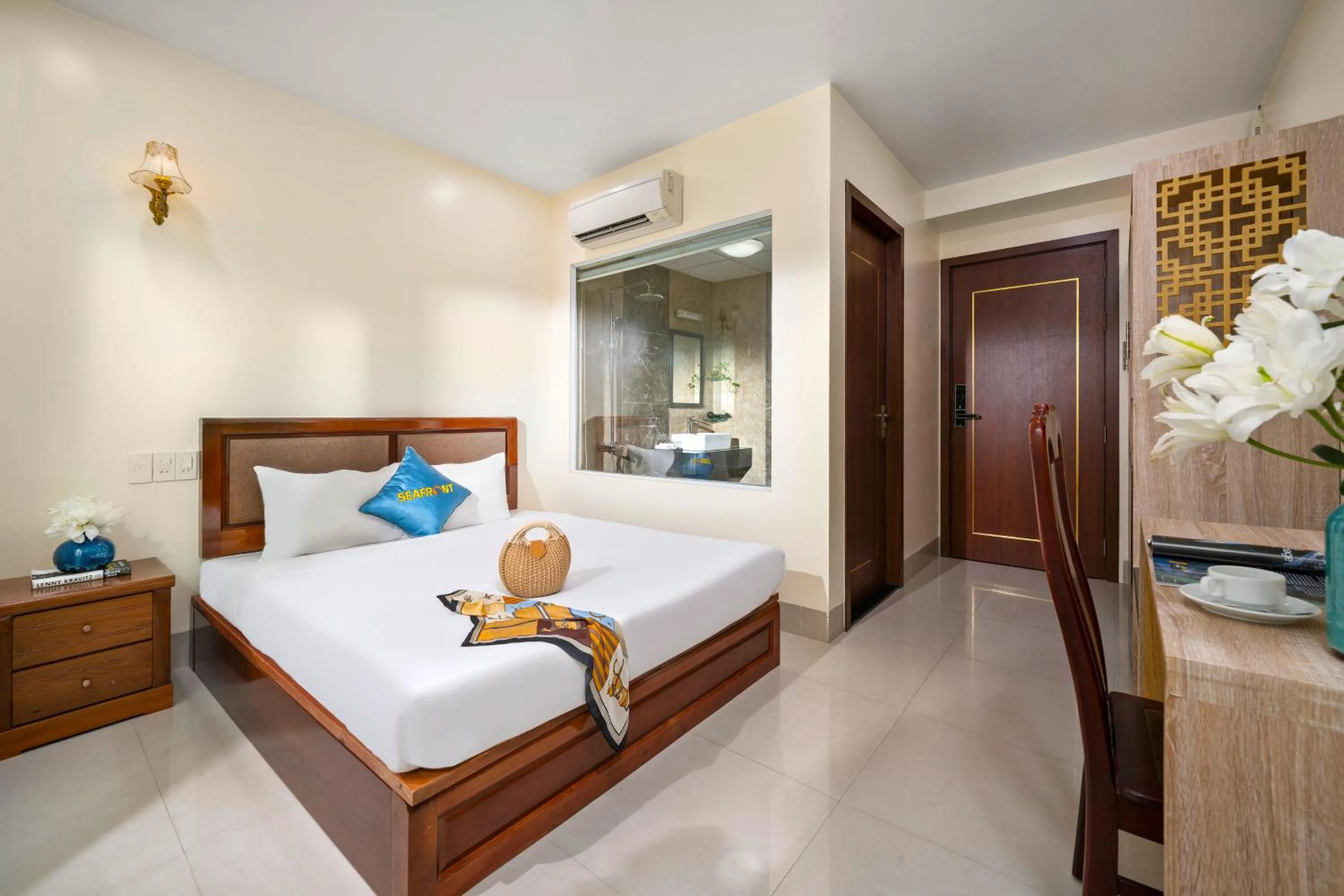 Bed in SeaFront Hotel DaNang