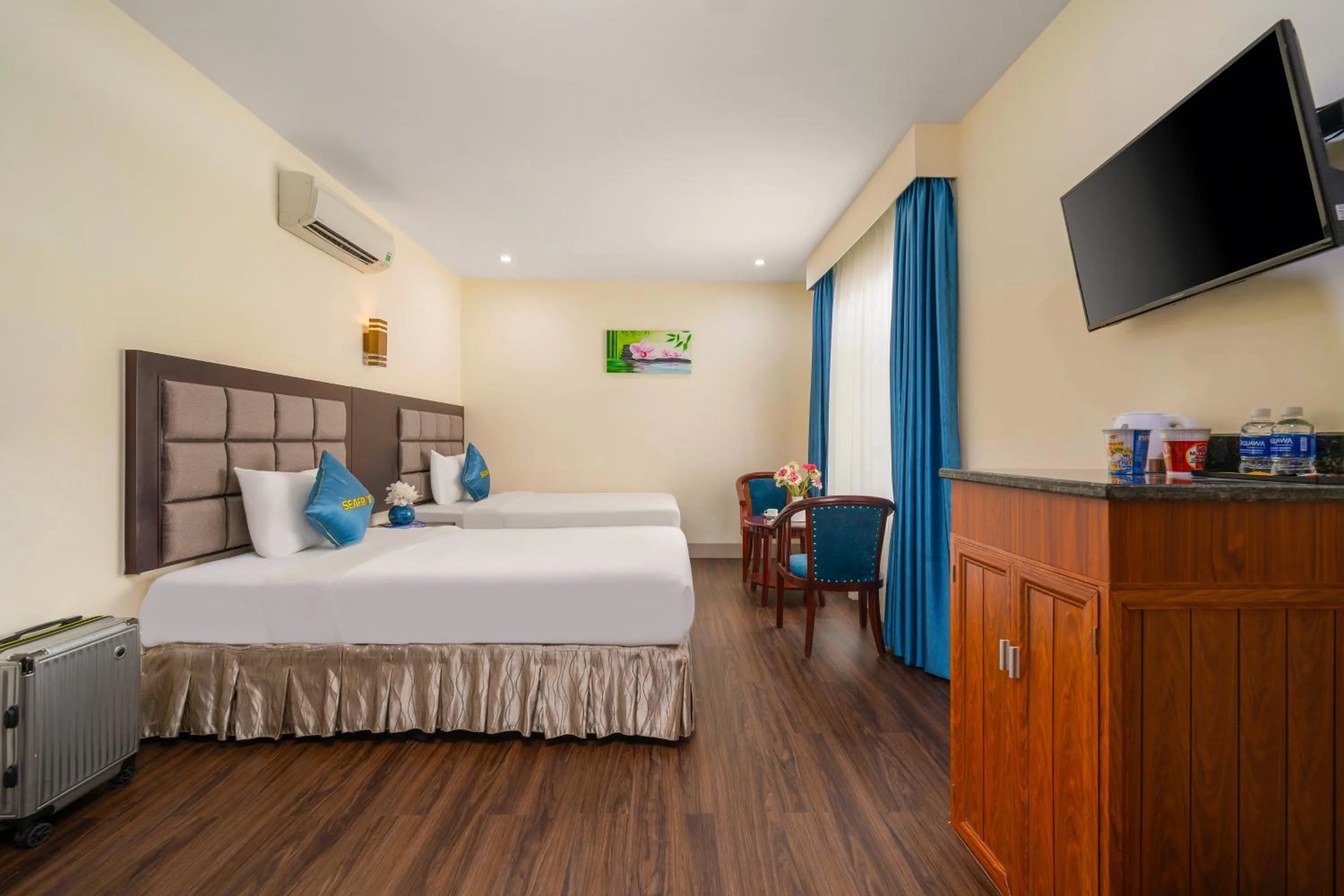 Bed in SeaFront Hotel DaNang