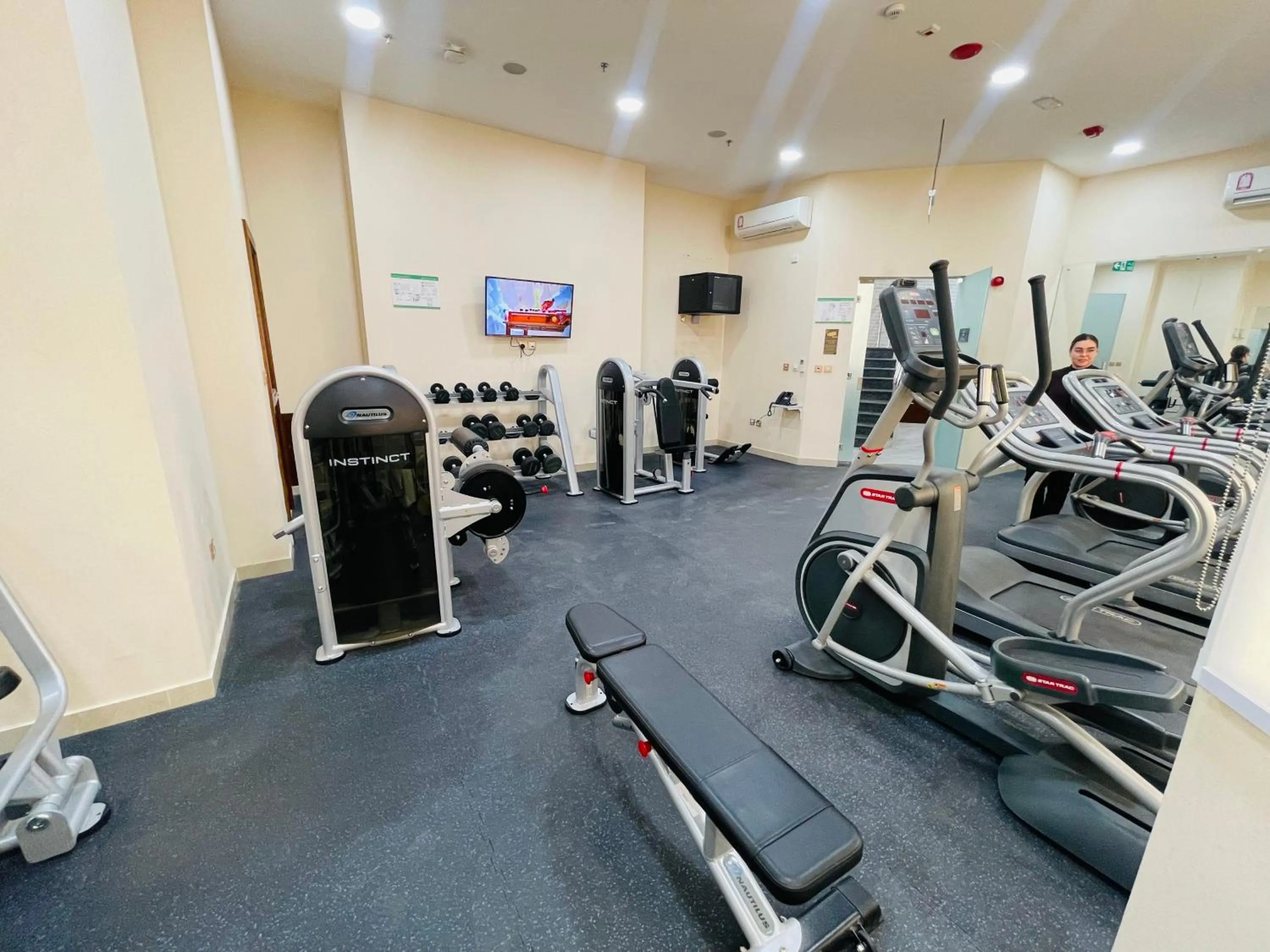 Fitness centre/facilities in Grand Legacy Hotel Doha