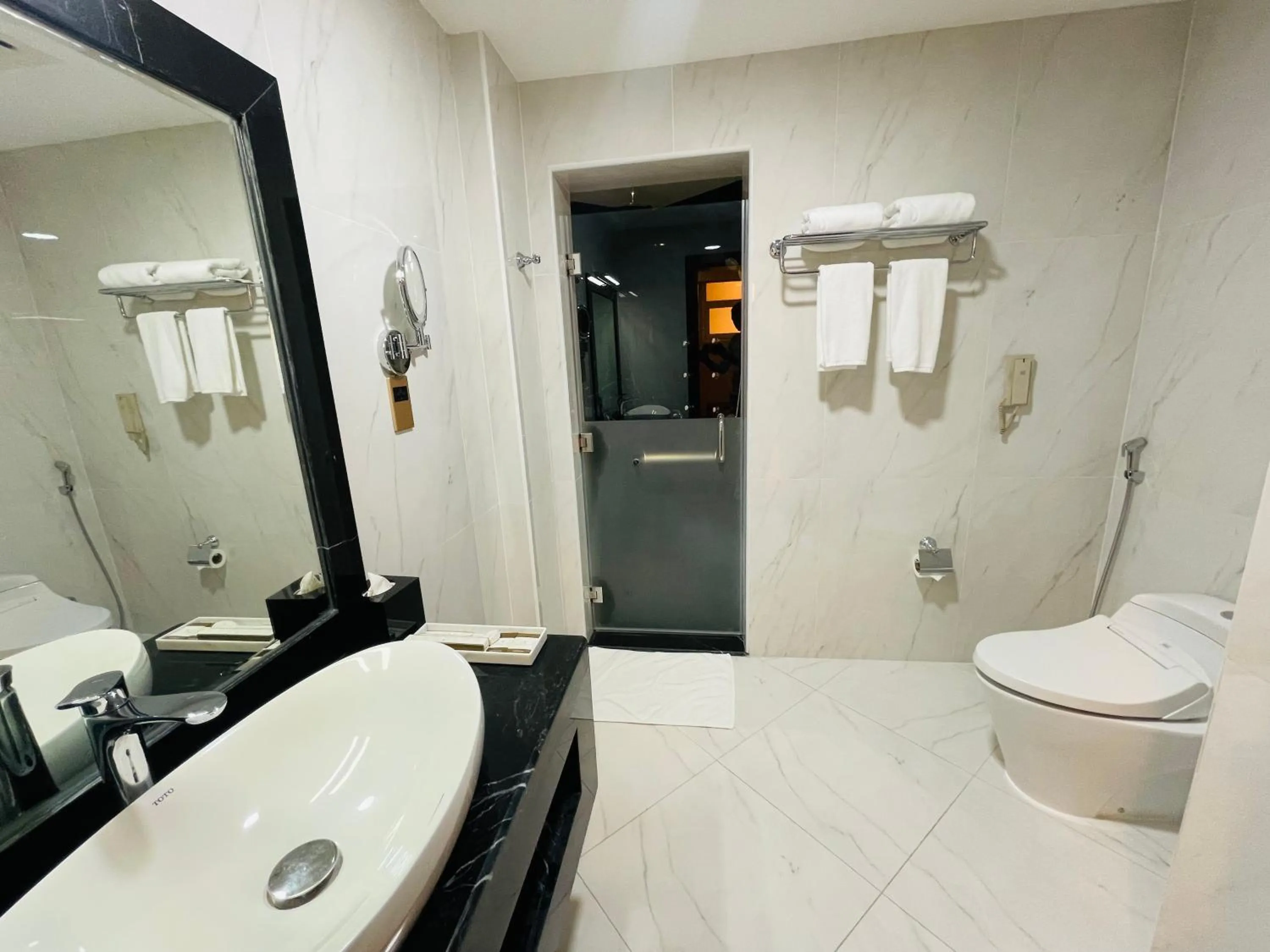 Bathroom in Grand Legacy Hotel Doha