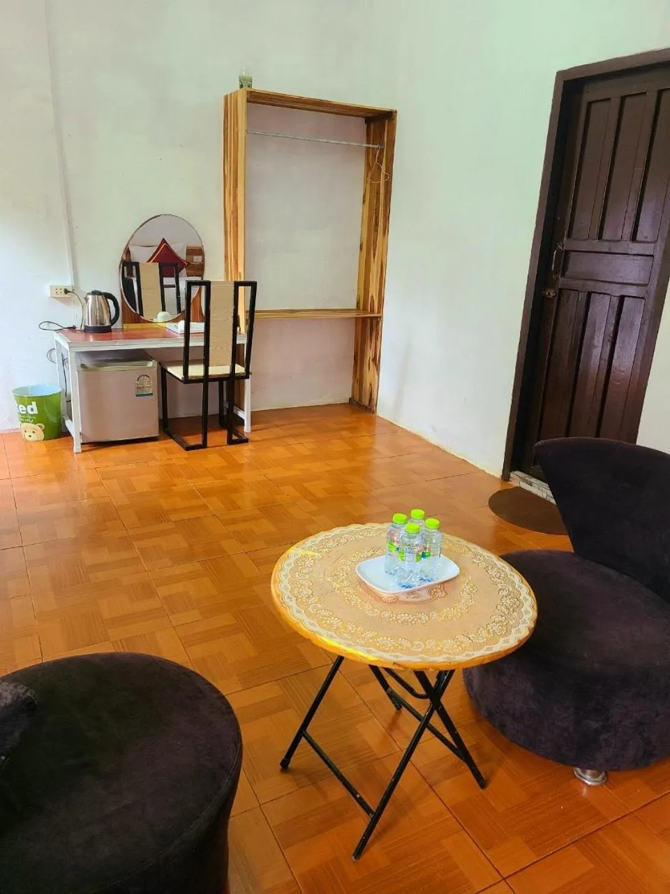 Seating area in Vang Vieng Victory Hostel