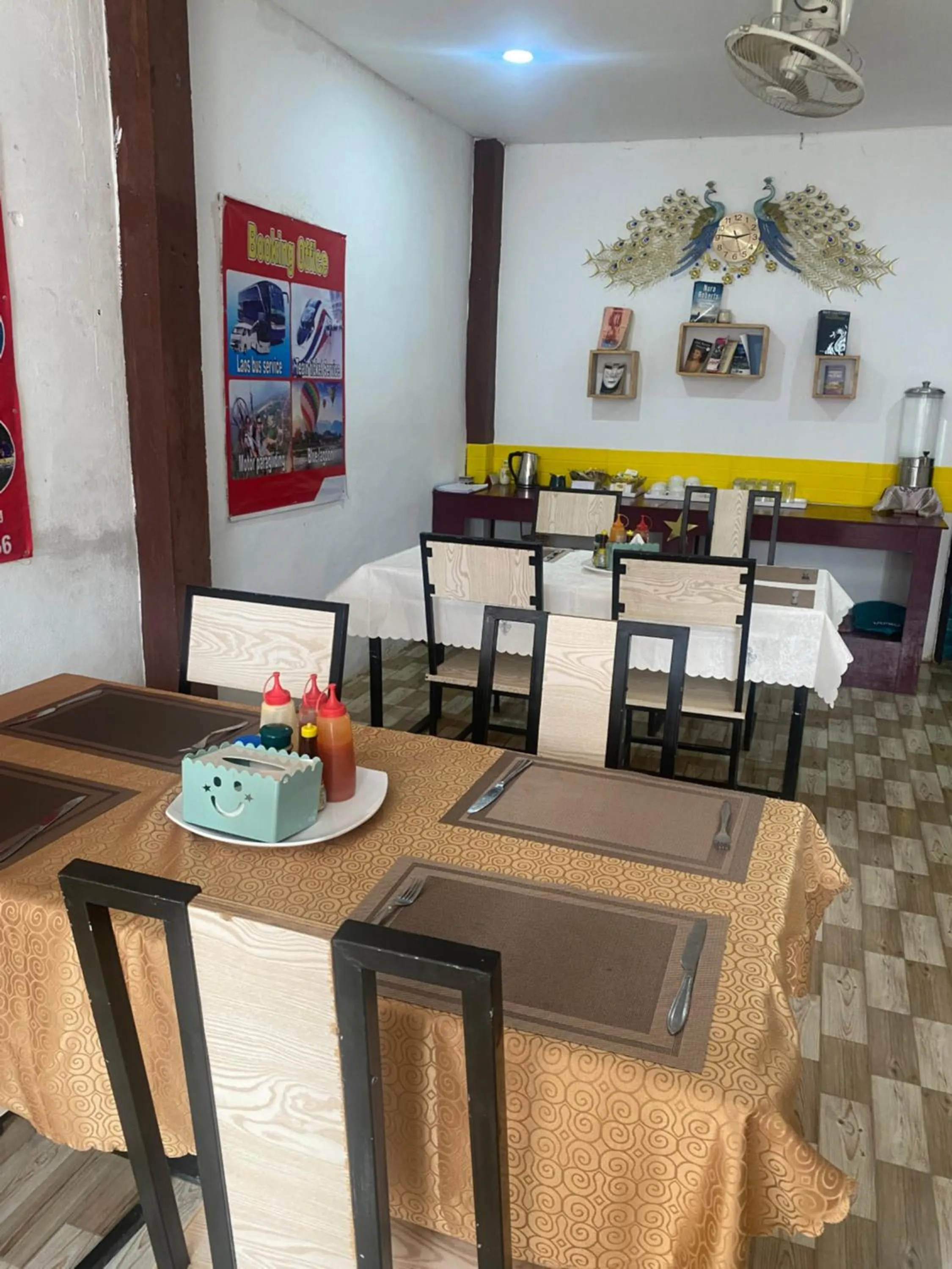 Restaurant/places to eat in Vang Vieng Victory Hostel