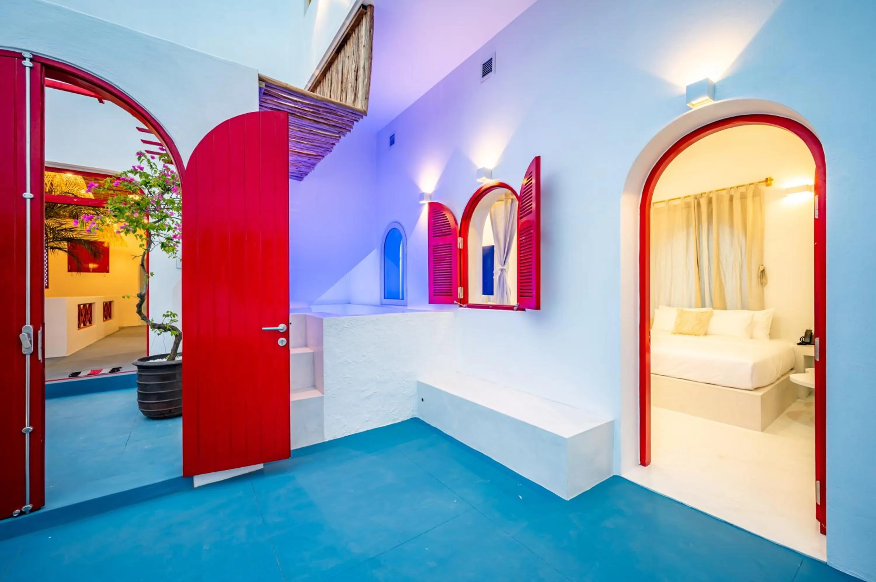 Balcony/Terrace in Happiness Hotel