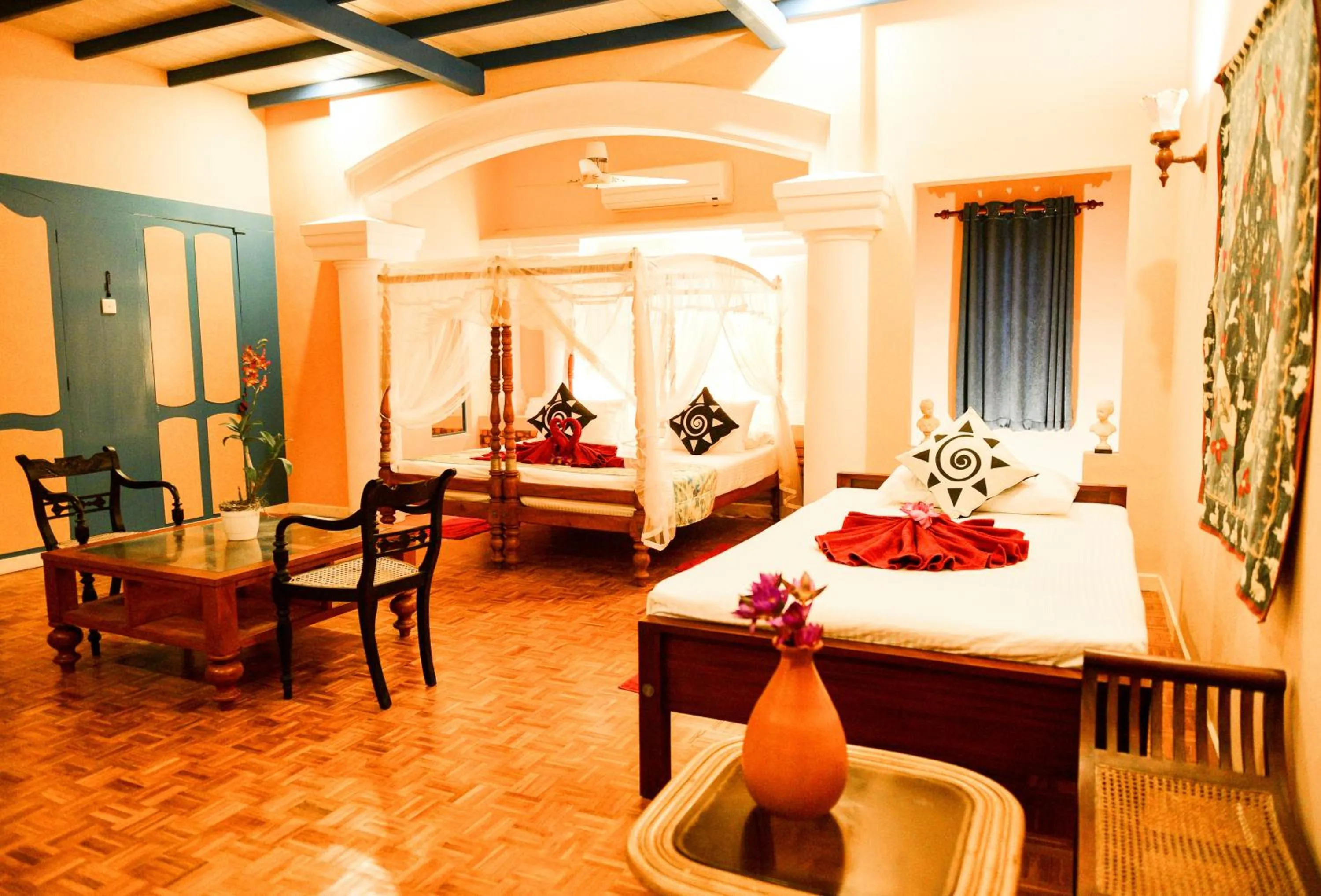 Bed in Samudra Villa