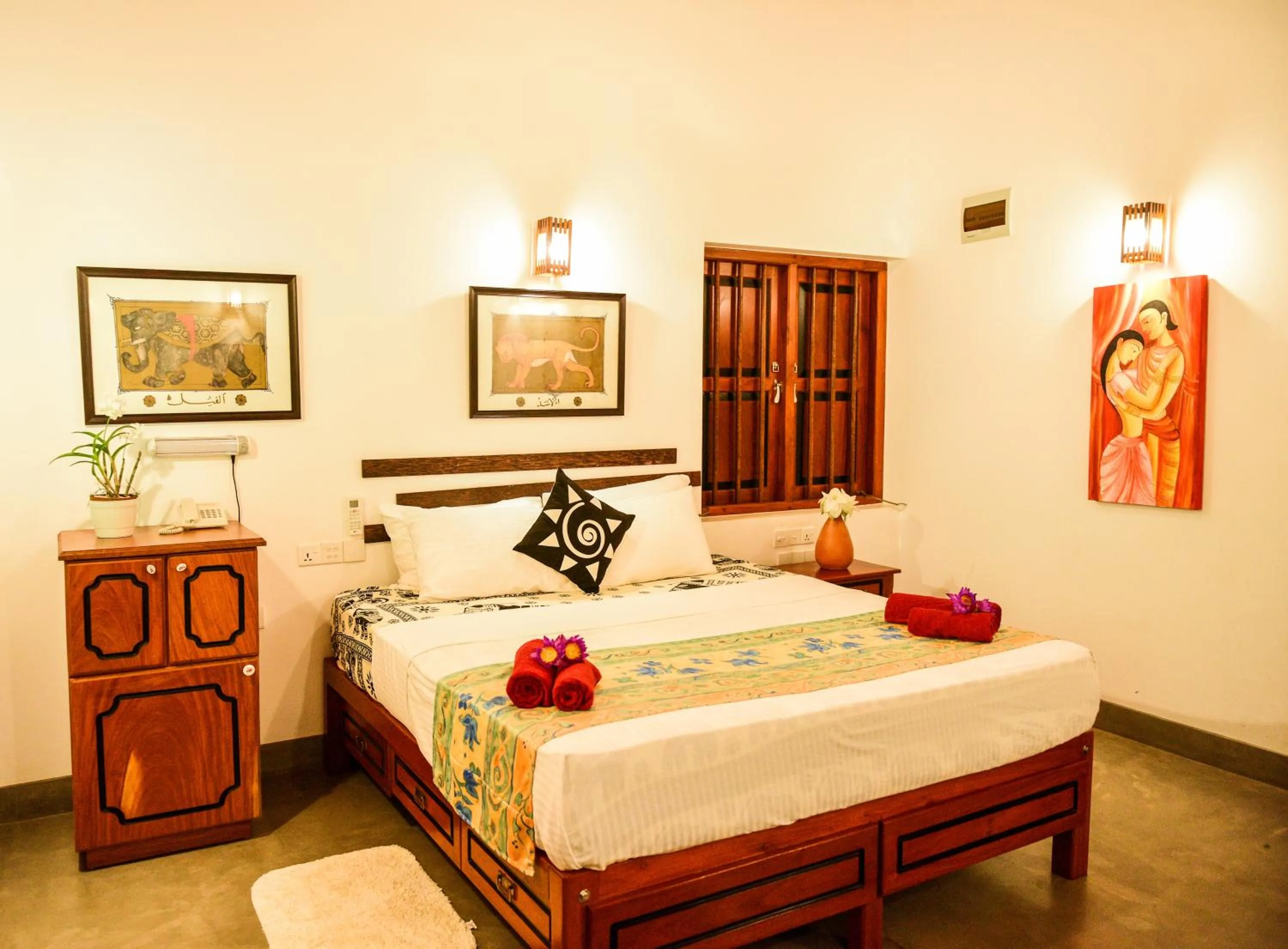 Property building, Bed in Samudra Villa
