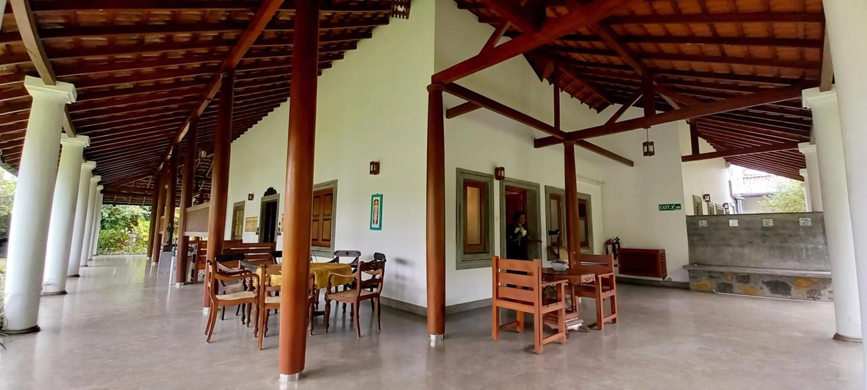 Seating area in Samudra Villa