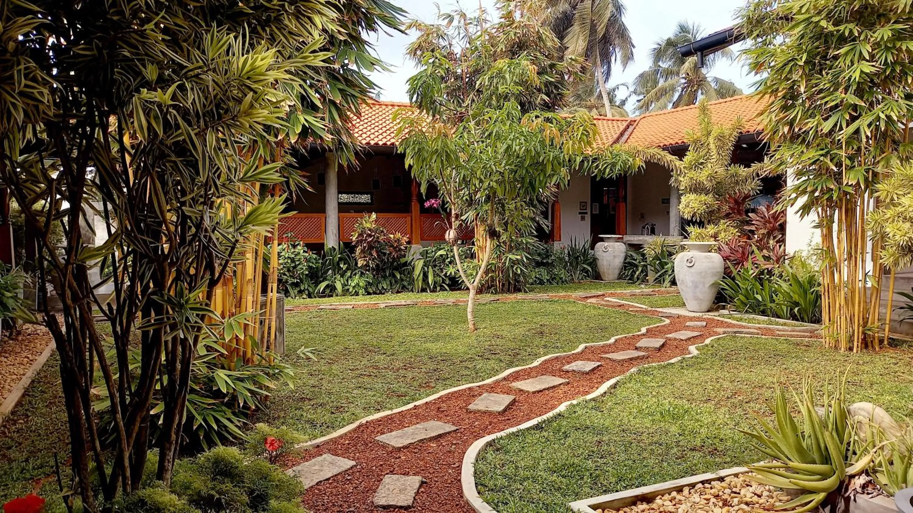 Garden in Samudra Villa