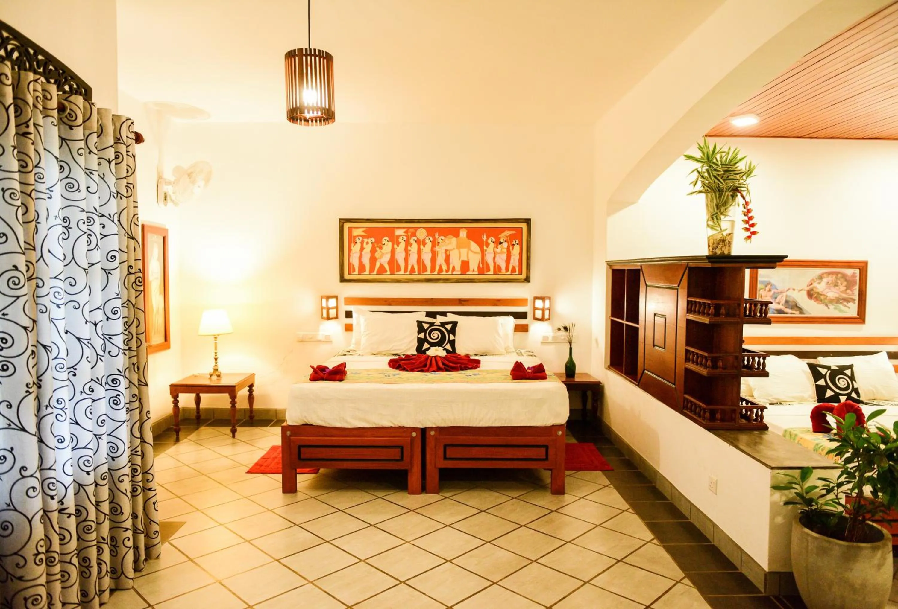 Bed in Samudra Villa