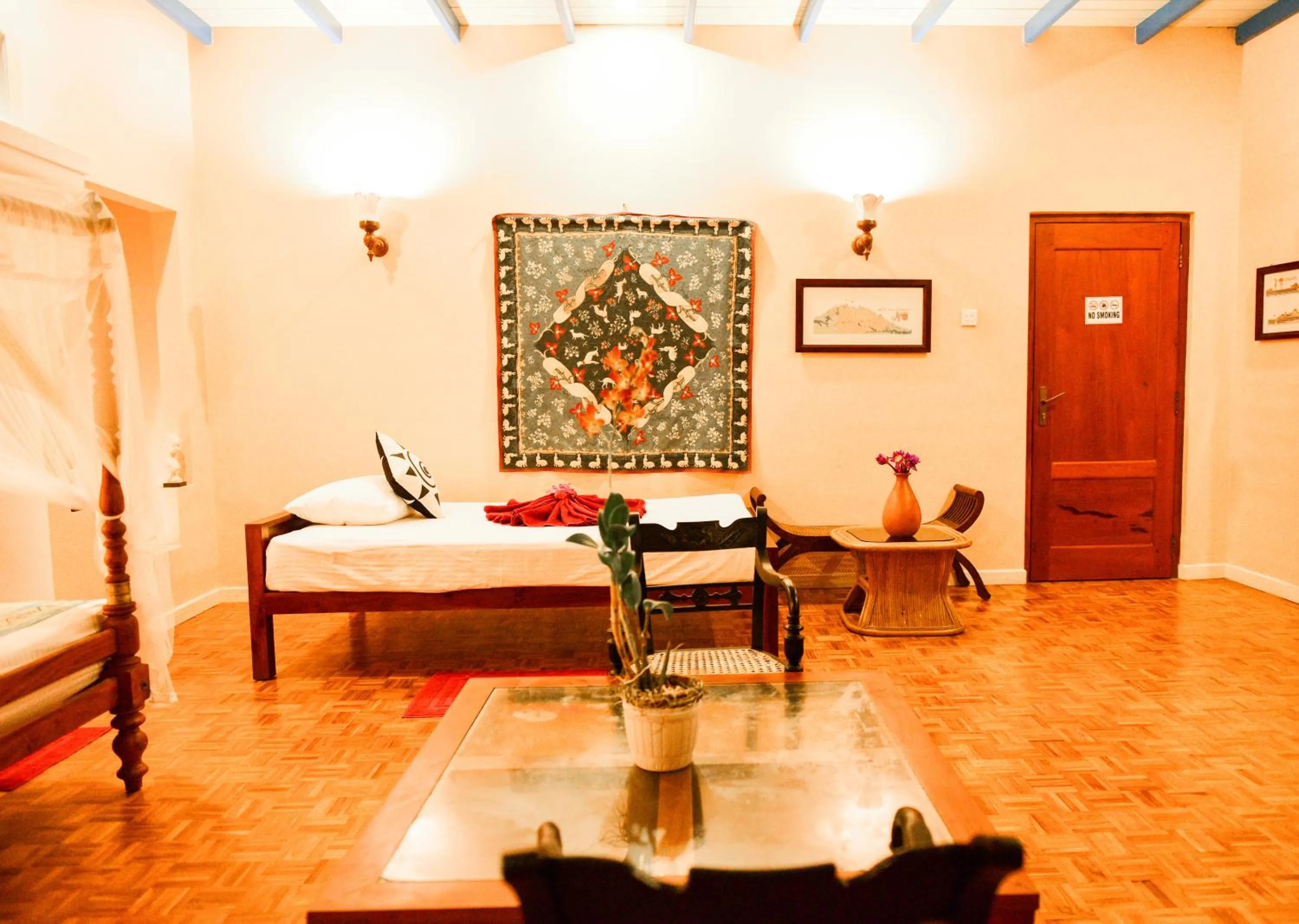 Bed in Samudra Villa