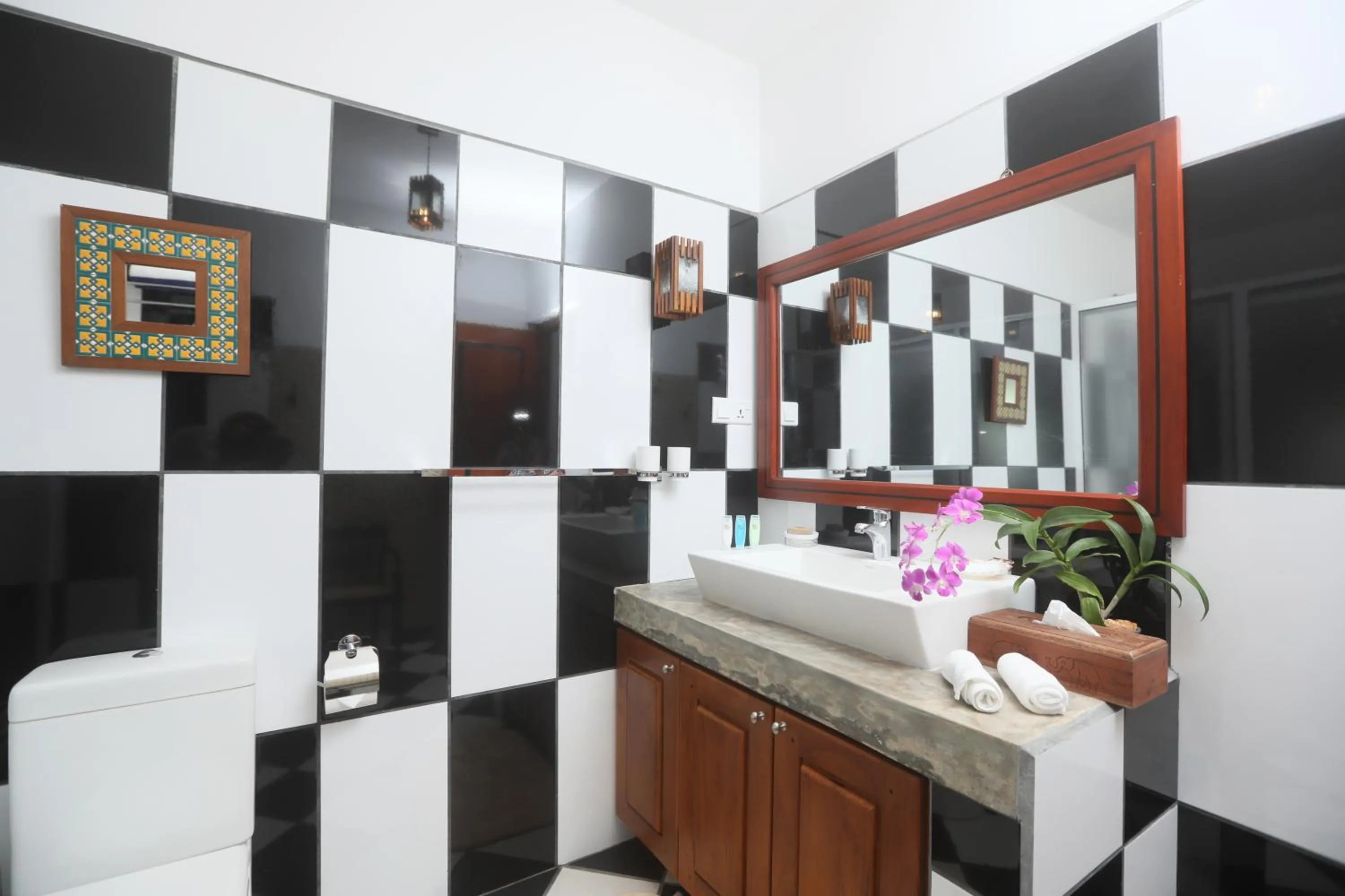 Kitchen or kitchenette in Samudra Villa