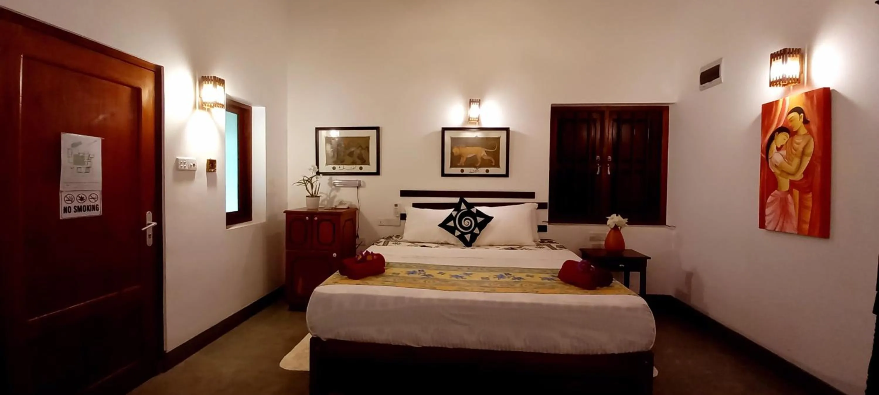 Bed in Samudra Villa