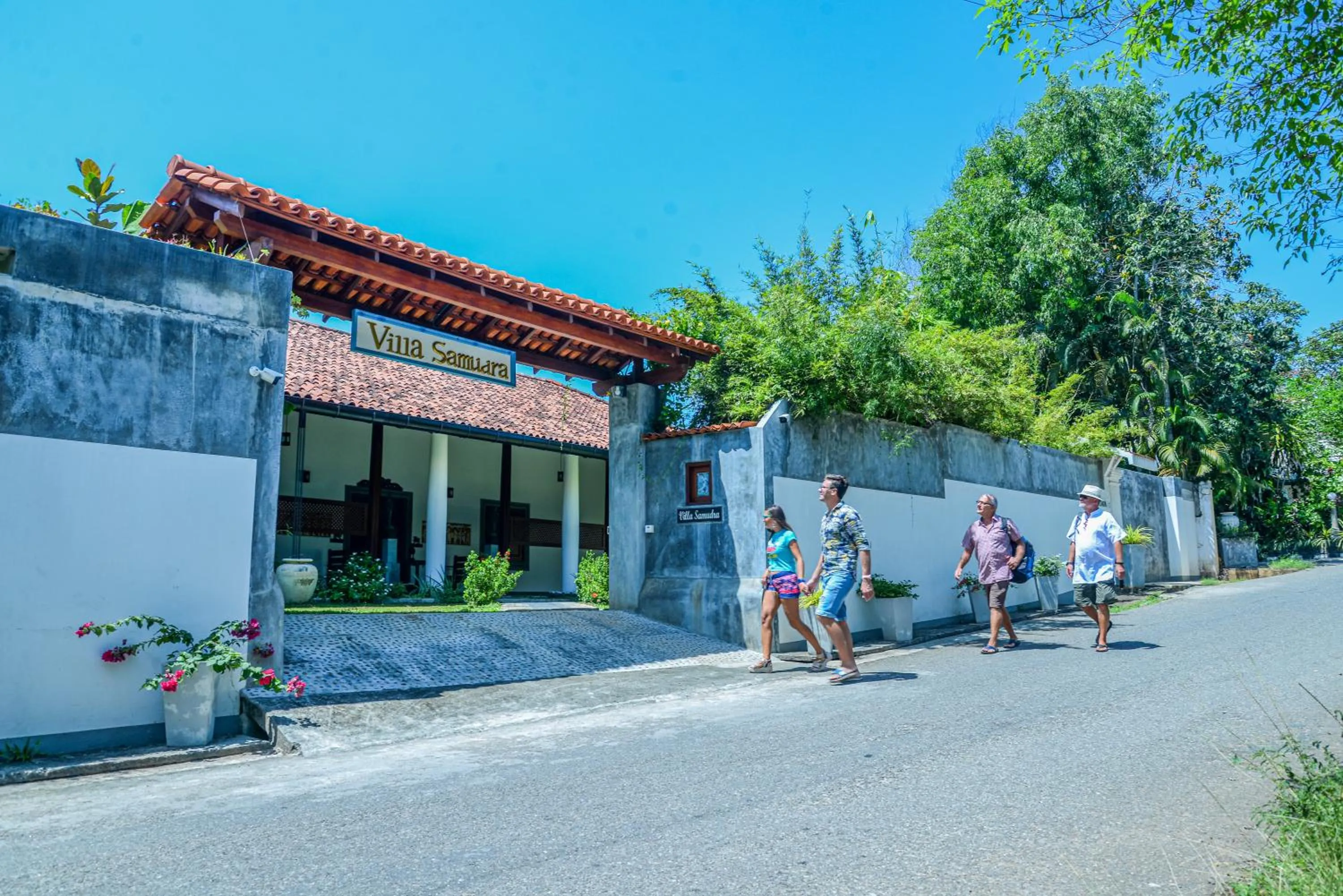 Street view in Samudra Villa