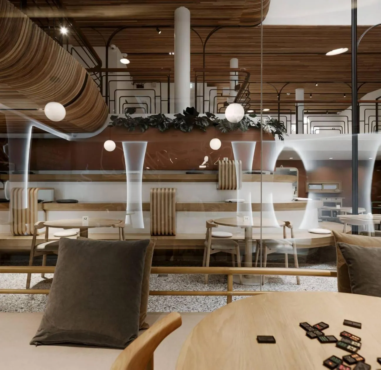 Restaurant/places to eat in Double B Hostel