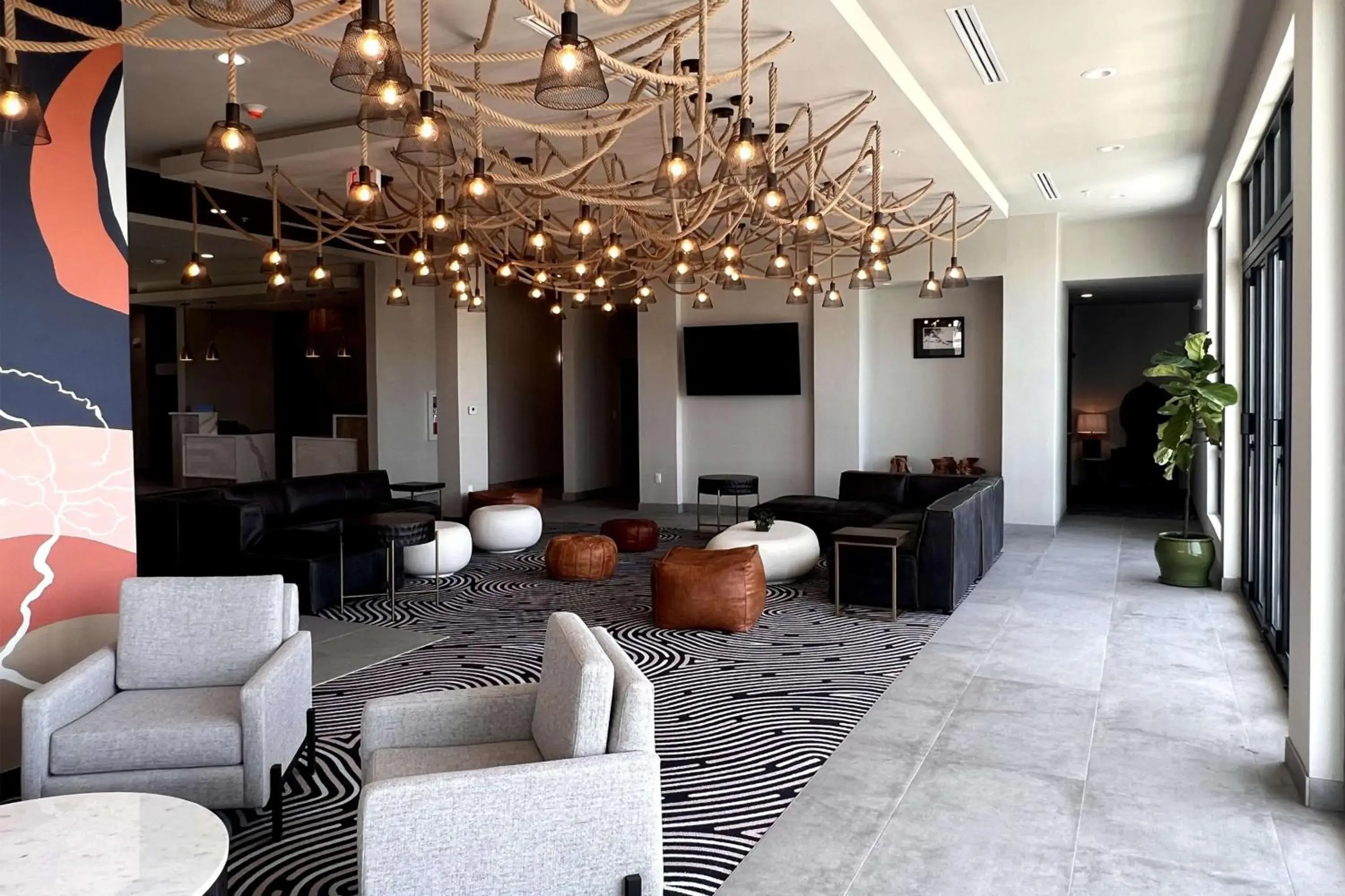 Lobby or reception in The Elm, a Ramada by Wyndham Lobby or reception in The Elm, a Ramada by Wyndham