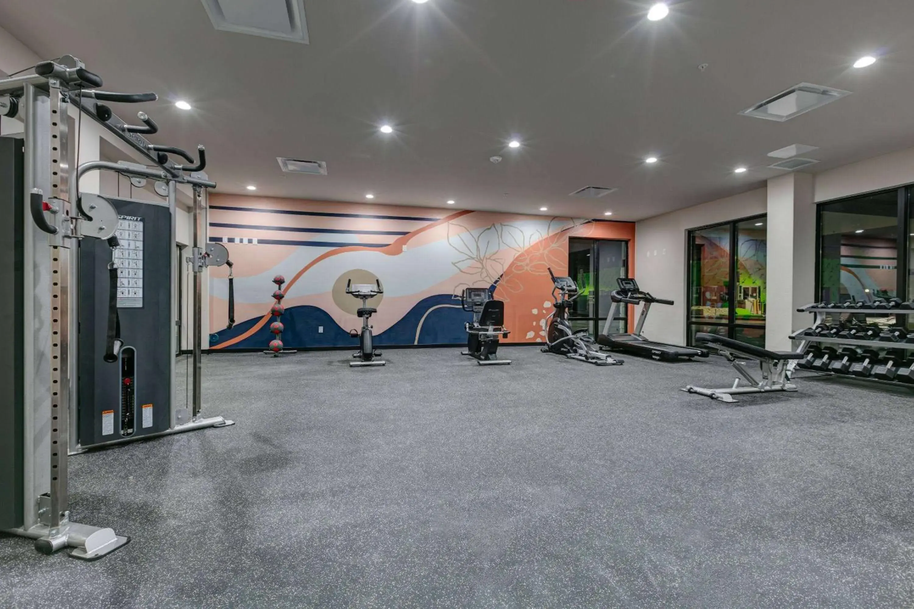Fitness centre/facilities in The Elm, a Ramada by Wyndham Fitness centre/facilities in The Elm, a Ramada by Wyndham